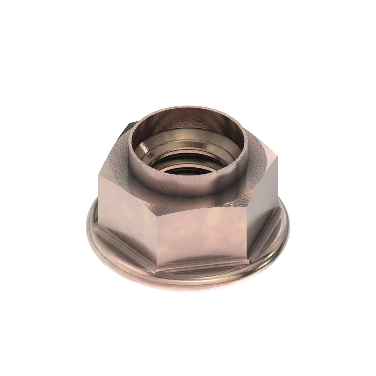 Flange Nut, Nut-Nylon Insert Flange