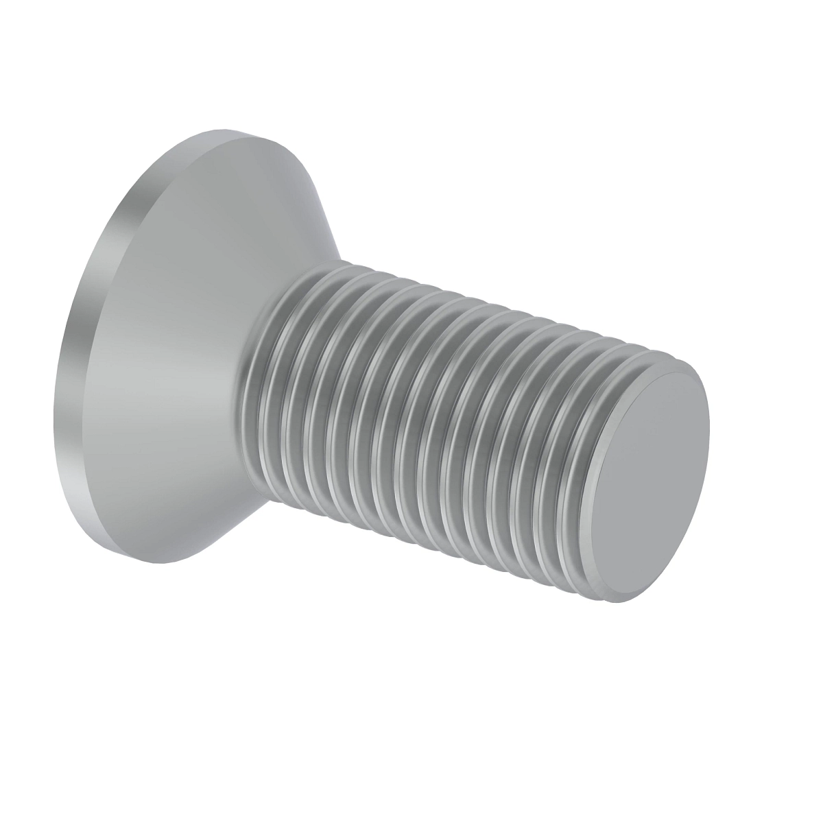 Screw, Hex Flat Ctsk Head, Metric
