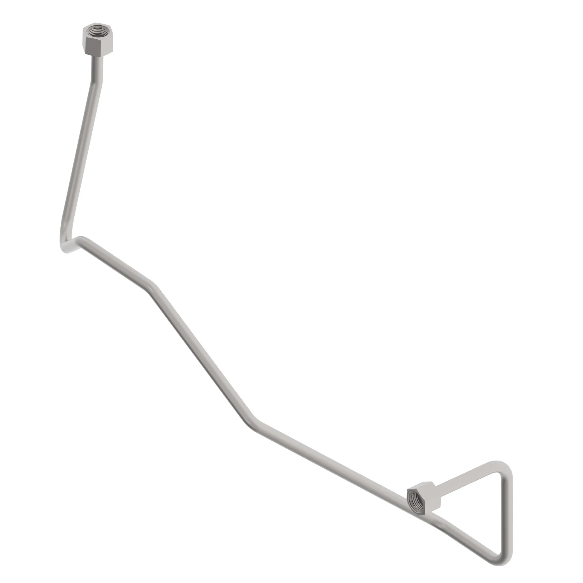 John Deere Brake Valve Oil Line with Fittings - TA29492