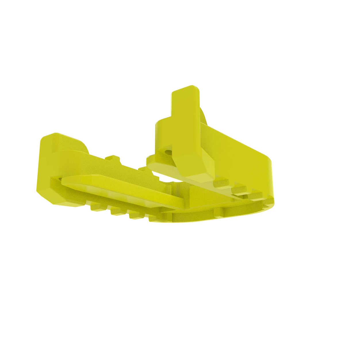 TYCO SLIDE TAB YELLOW PLASTIC