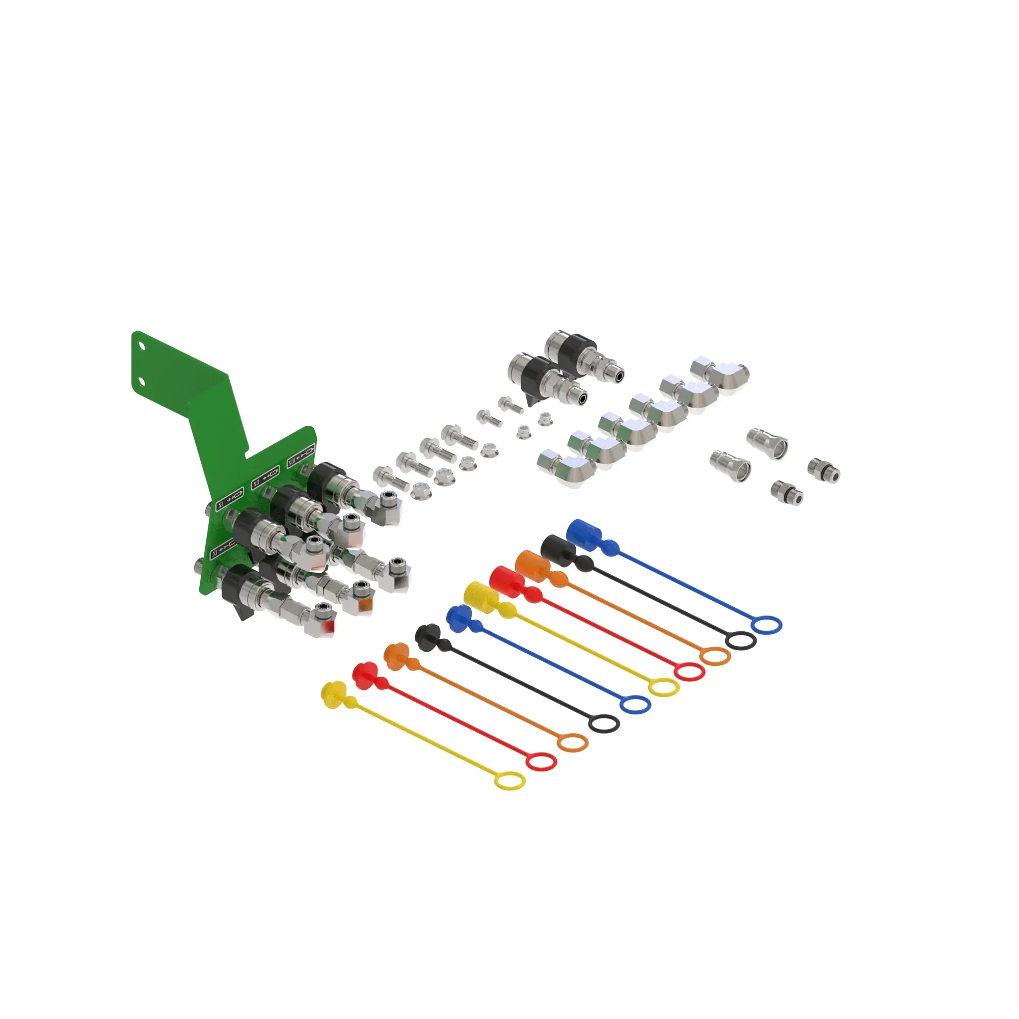 MID-MOUNT QUICK COUPLER, 3 FCN