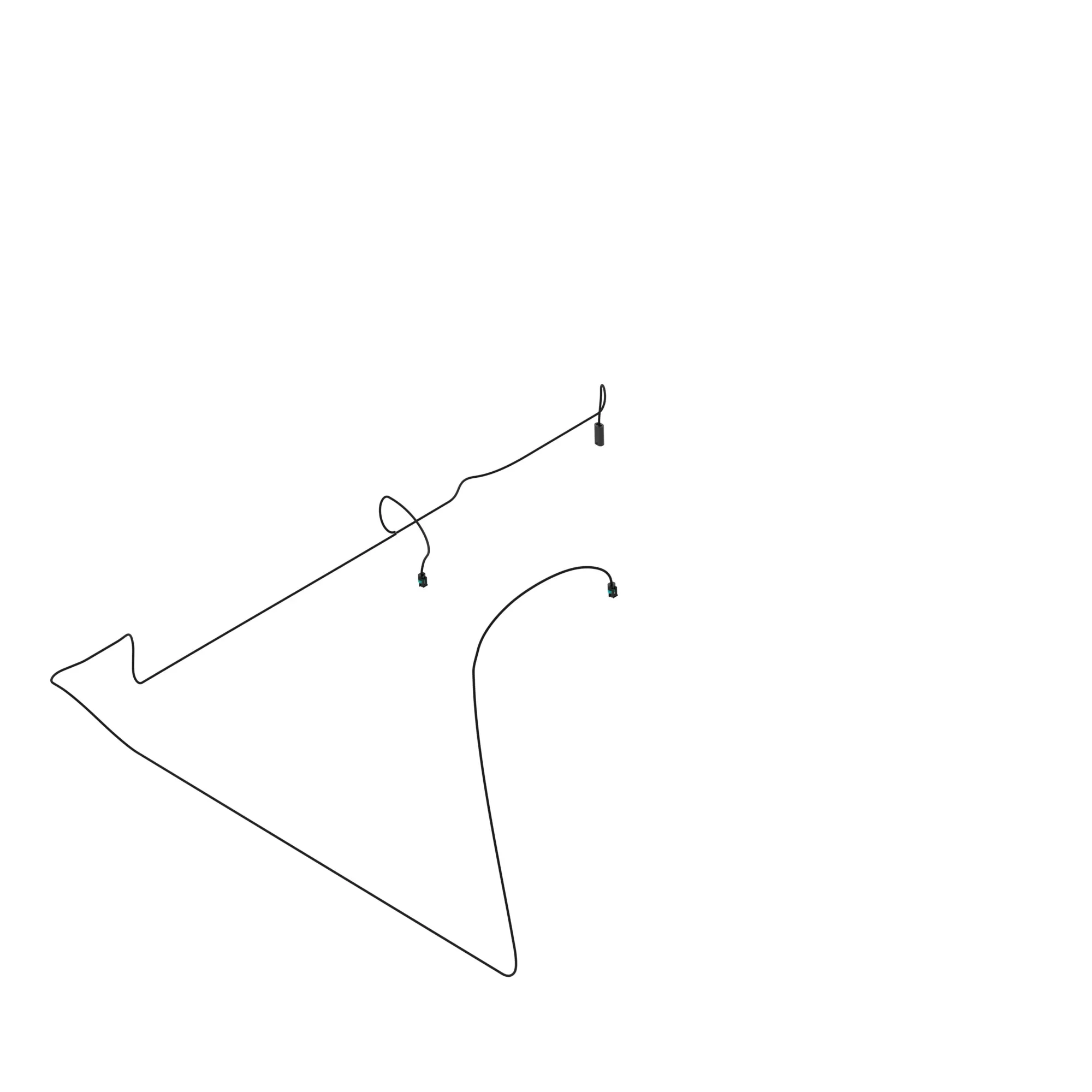 John Deere Fuel Sender Wiring Harness - AH211667