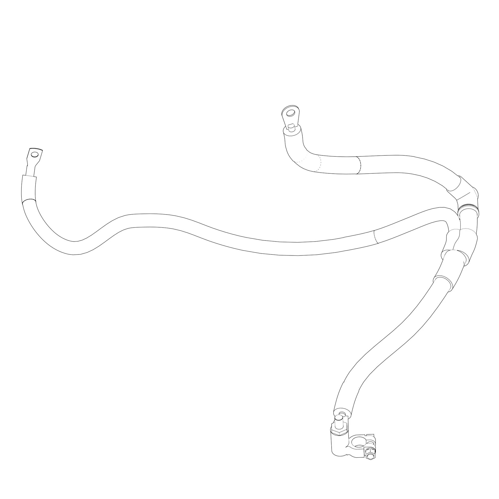 John Deere Positive Battery Cable - AL220487