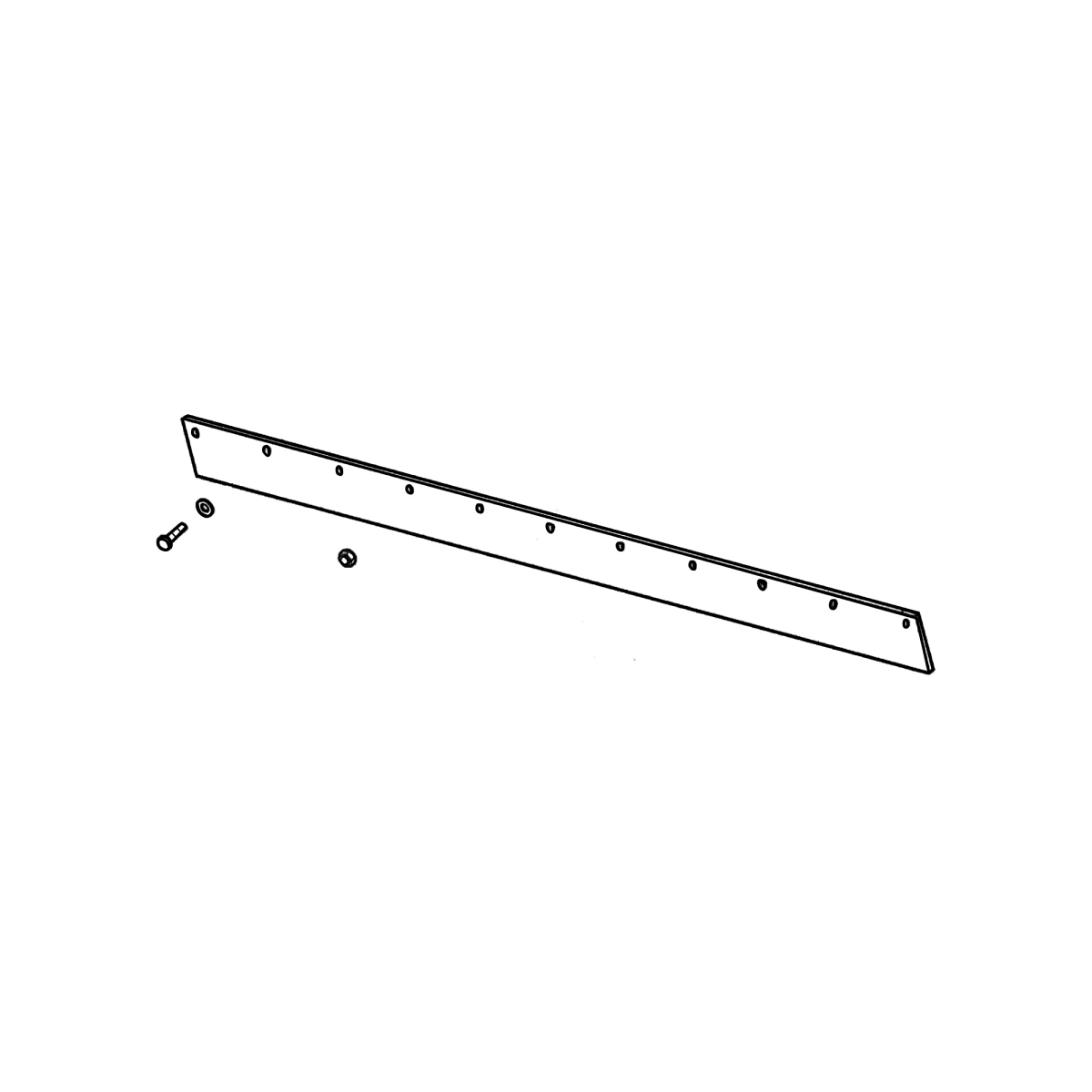 Rubber Deflector 390 Mower