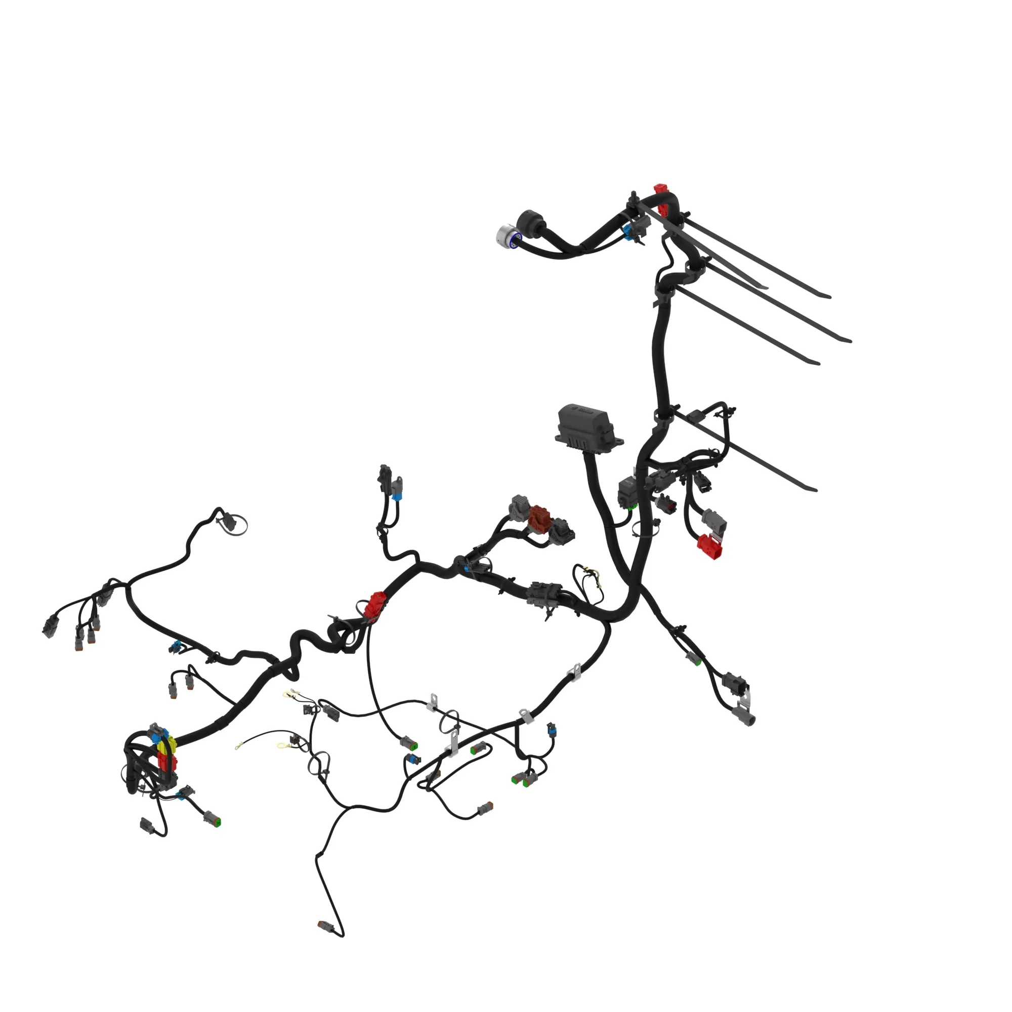 John Deere Right Side Chassis Wiring Harness - AT527495