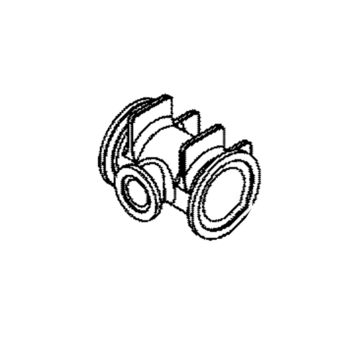 2" Full Port X 1" Flanged
