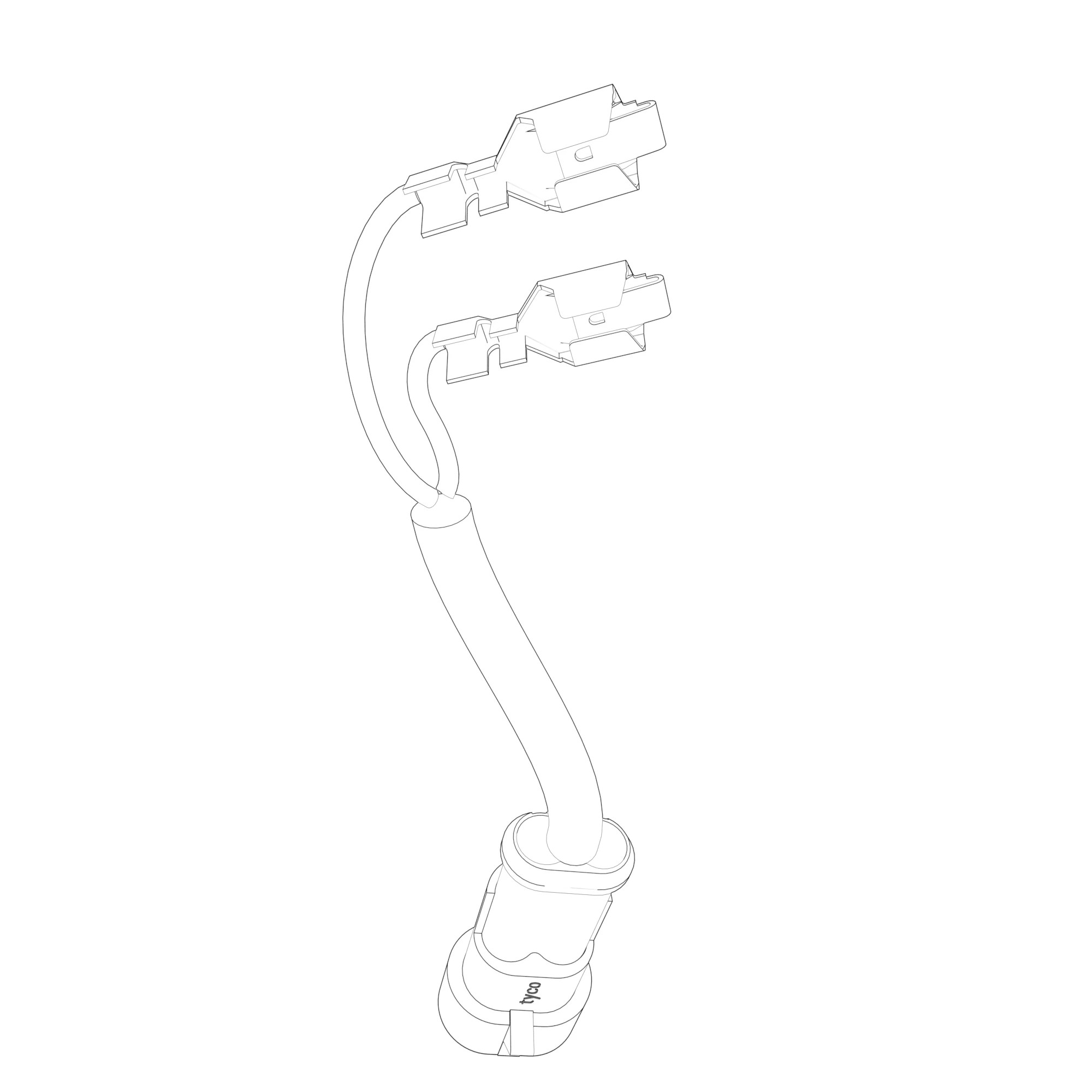 WIRING HARNESS, PIGTAIL FOR RPTO BU