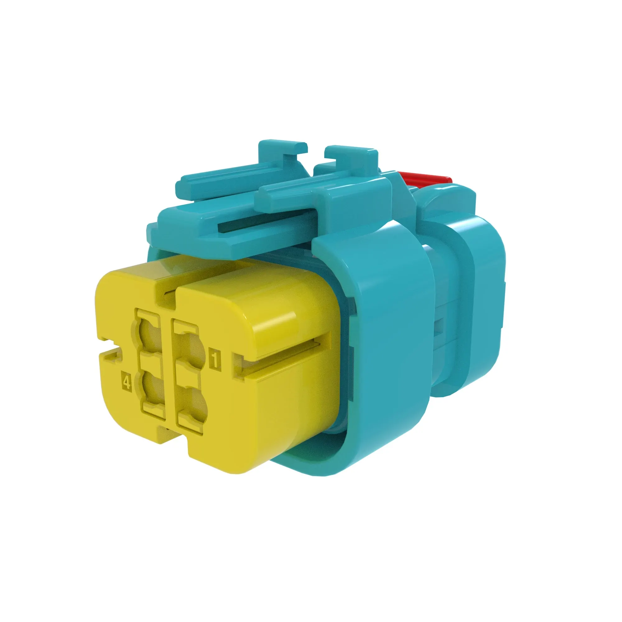 CONN TYCO AMPSEAL 4W FS NTRL PLSTC