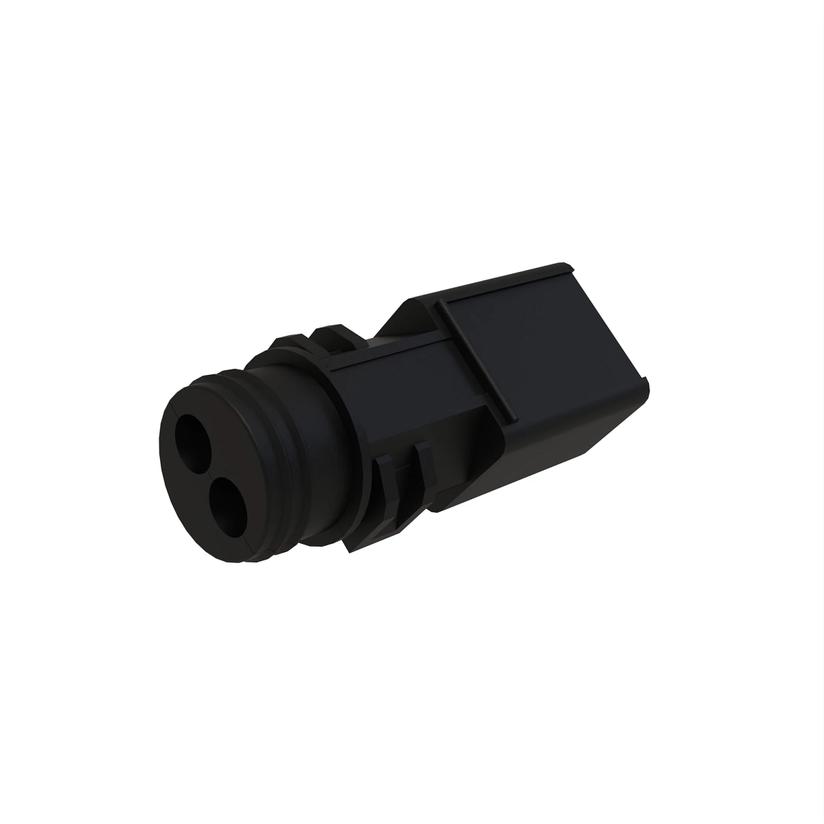 Deutsch Dt Black Plastic