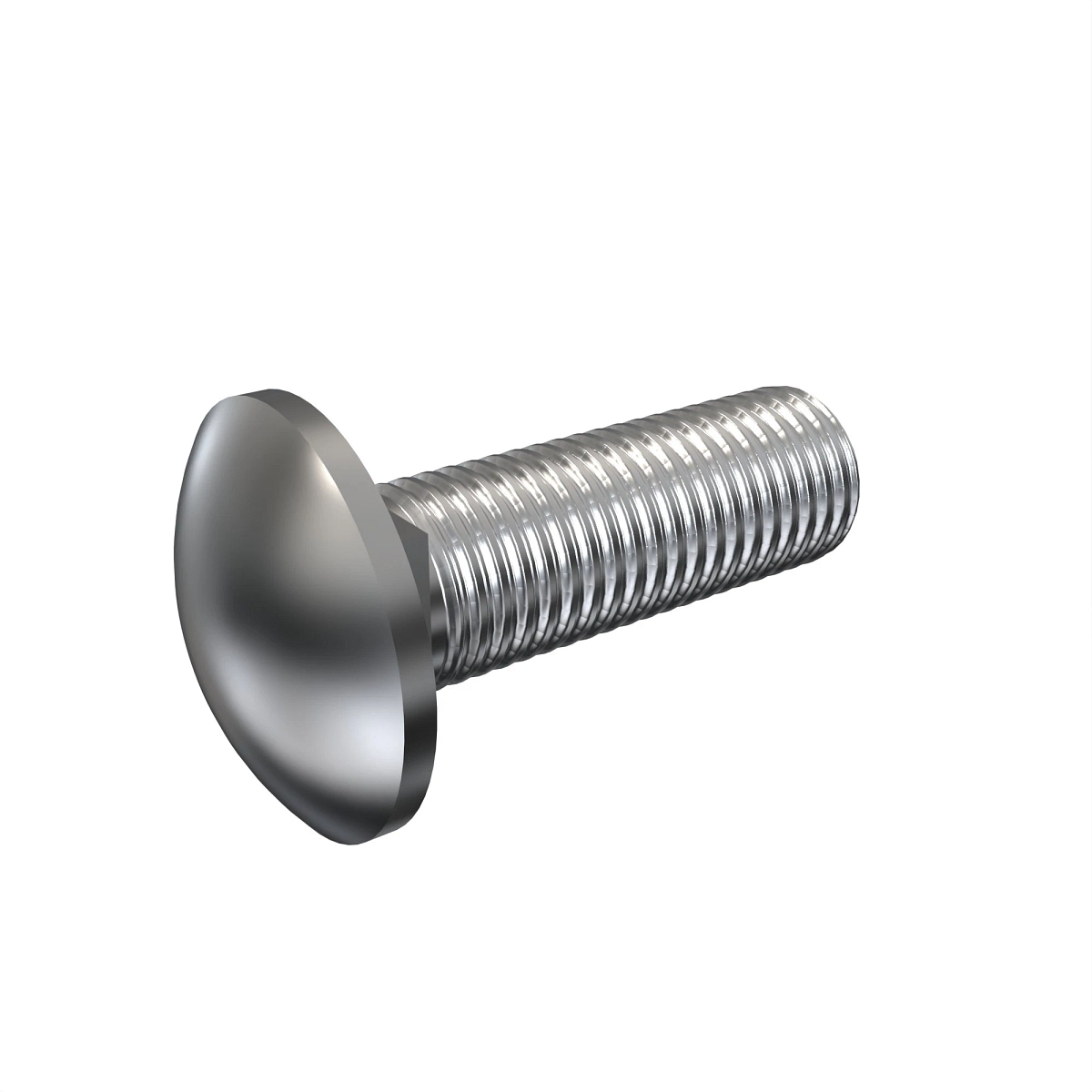 Bolt, Rd HD Sq Short Neck, Metric