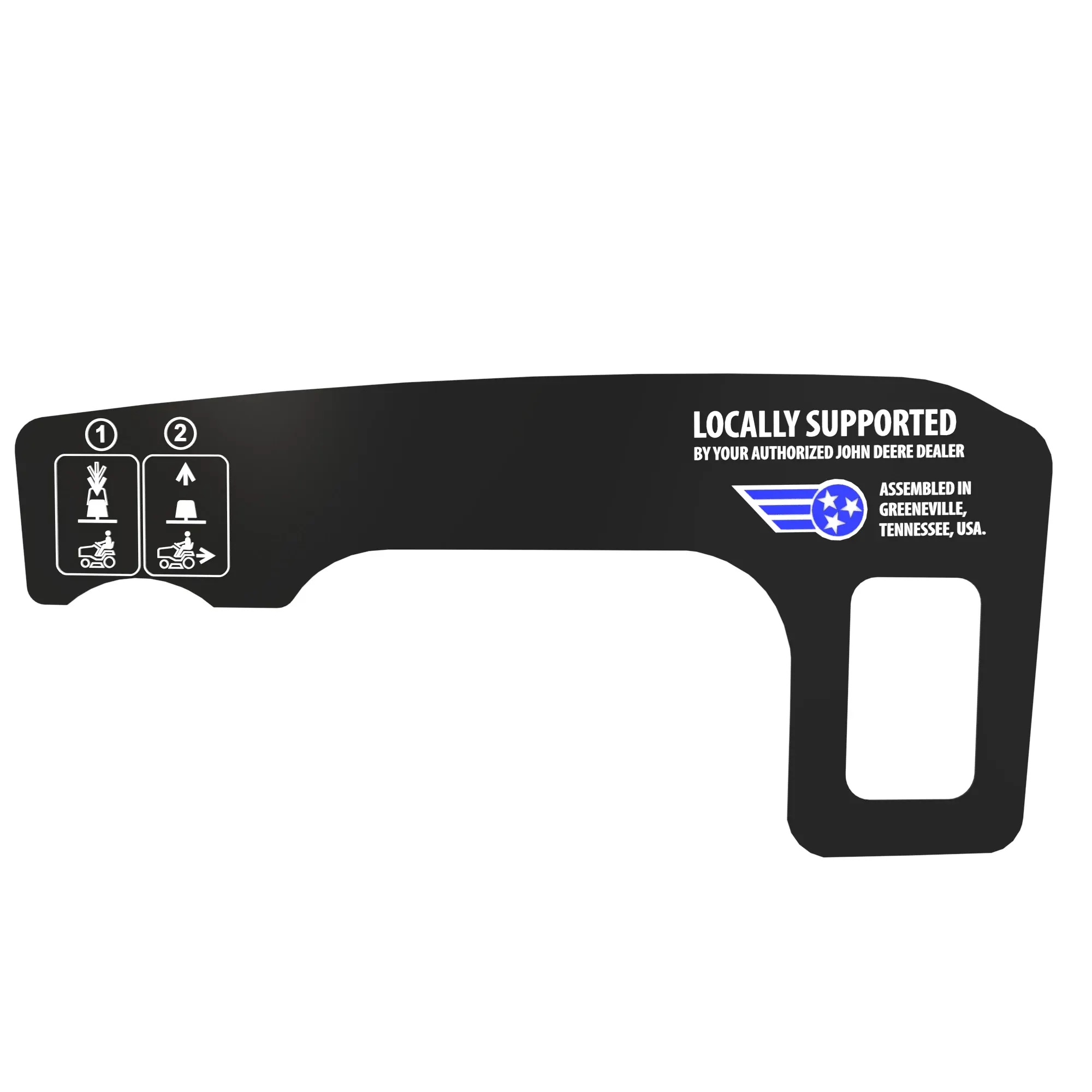 John Deere Domestic EPTO Label - UC36018