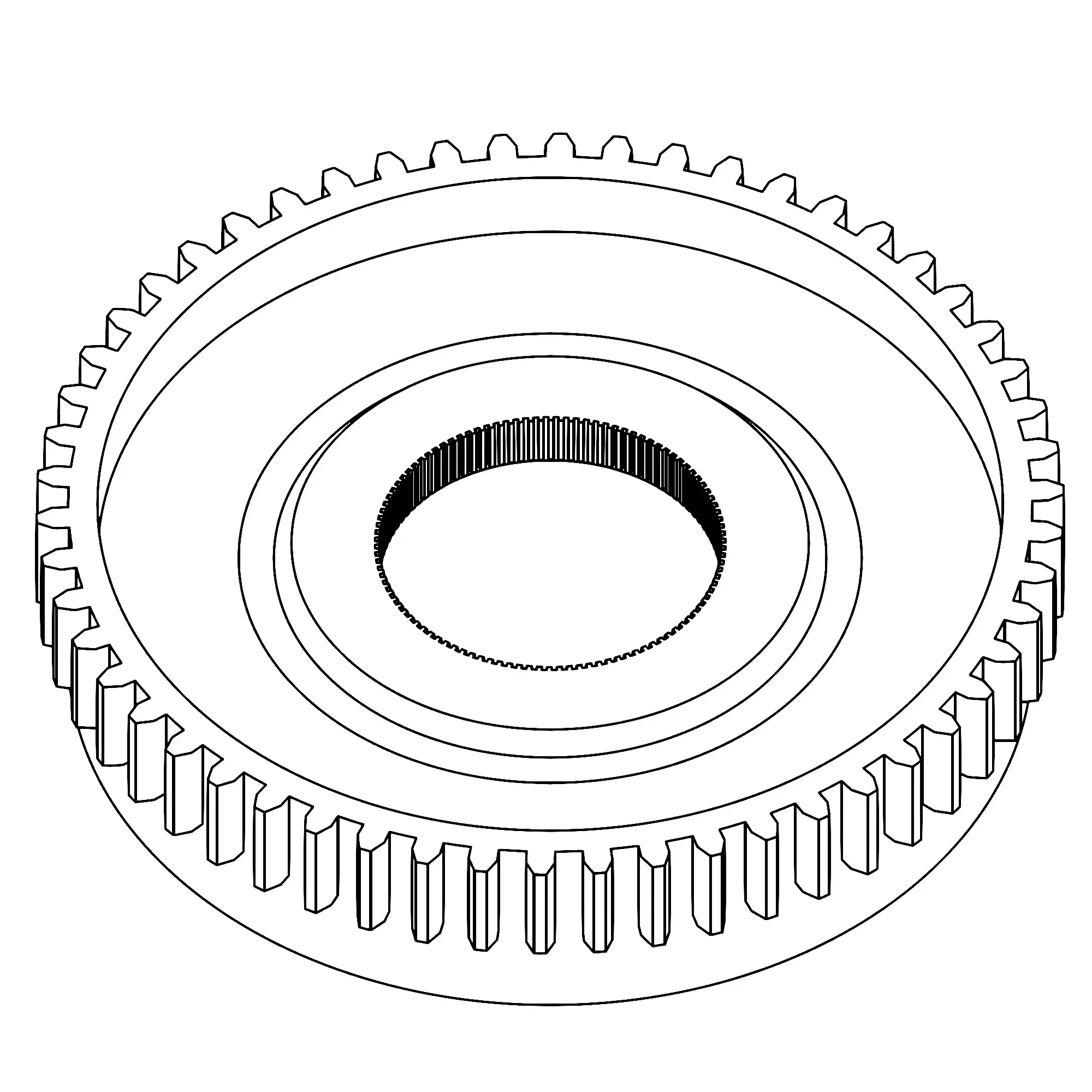 John Deere Wheel End Ring Gear Carrier - F690413