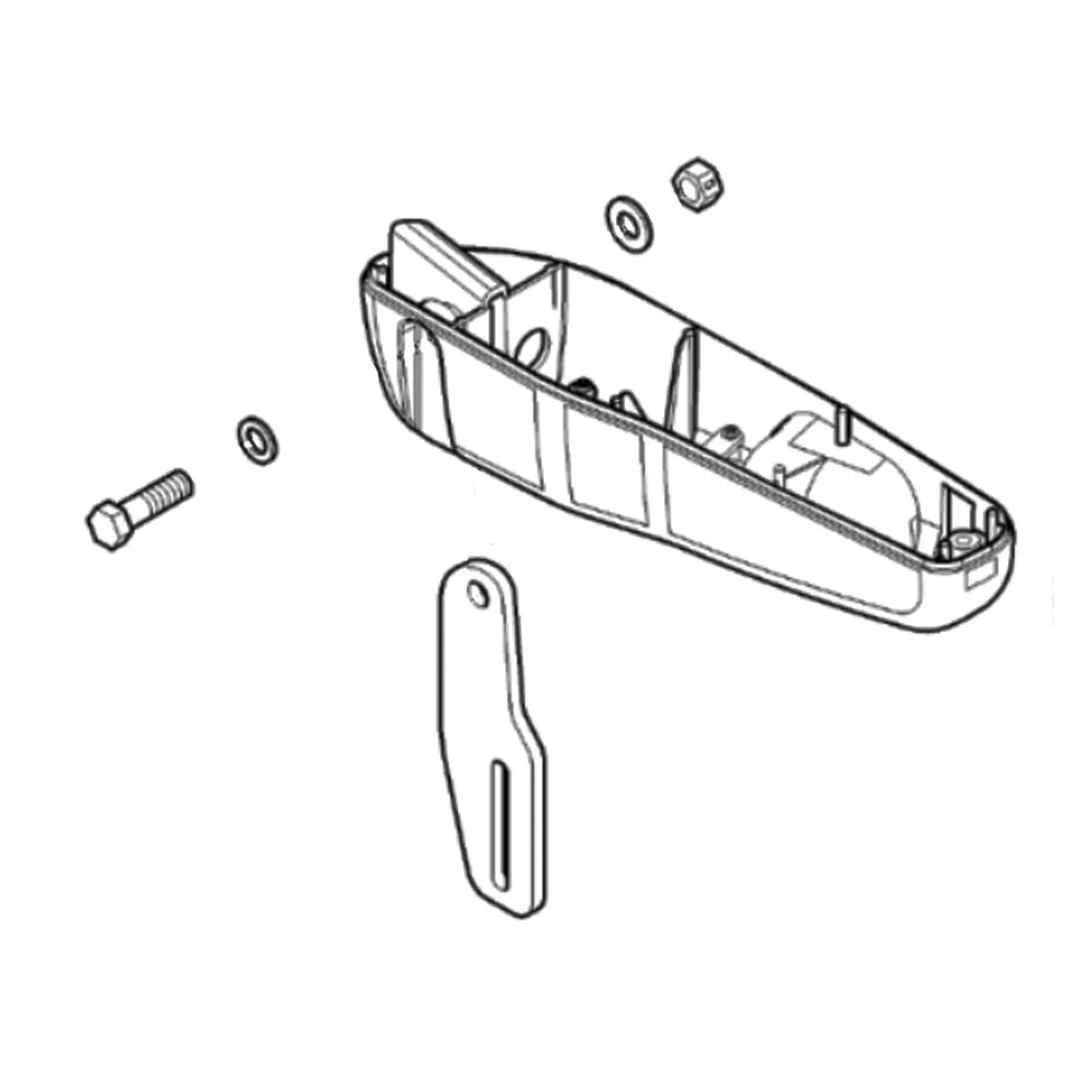 John Deere Right Side Armrest kit - RE268429