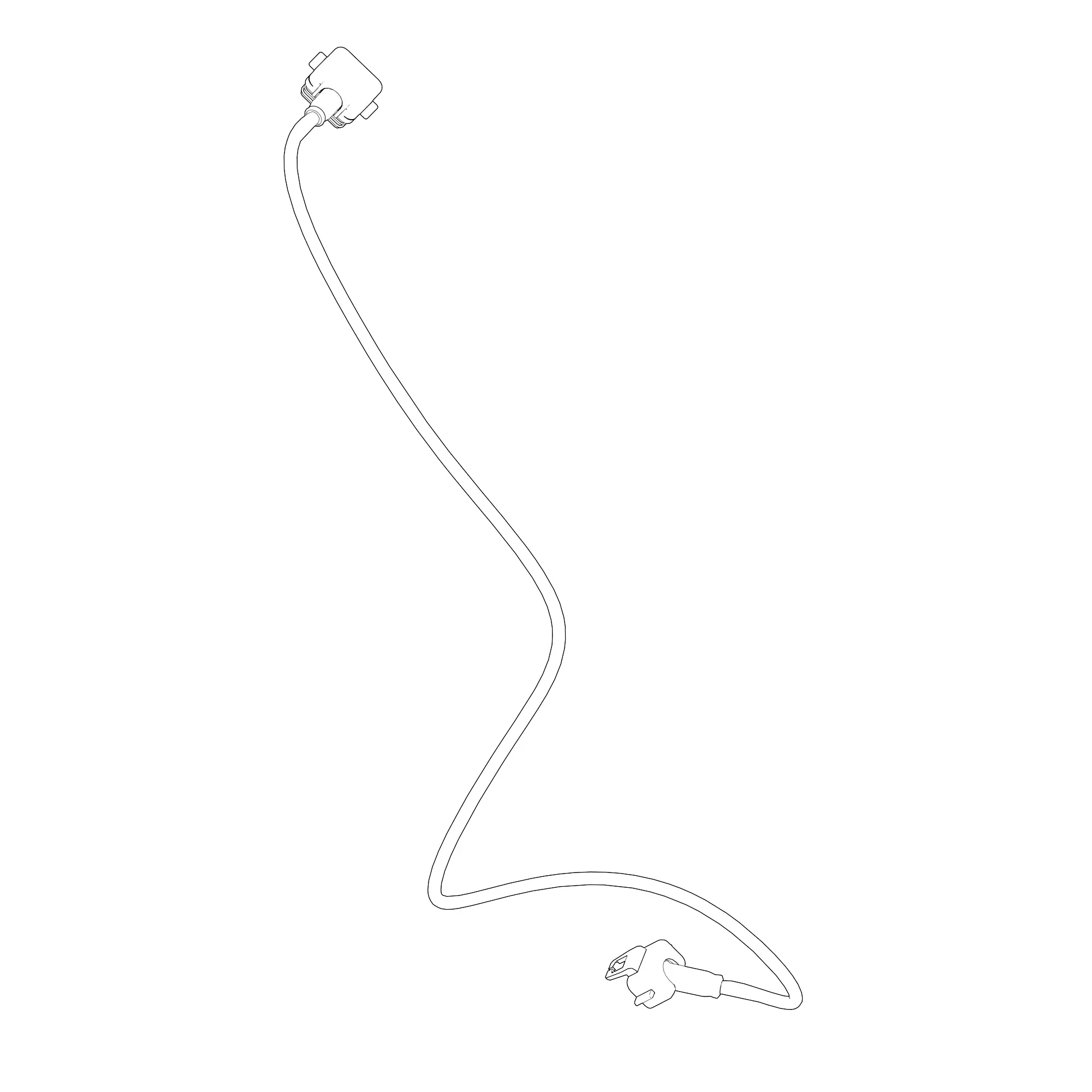 John Deere Work Light Wiring Harness - AL207360