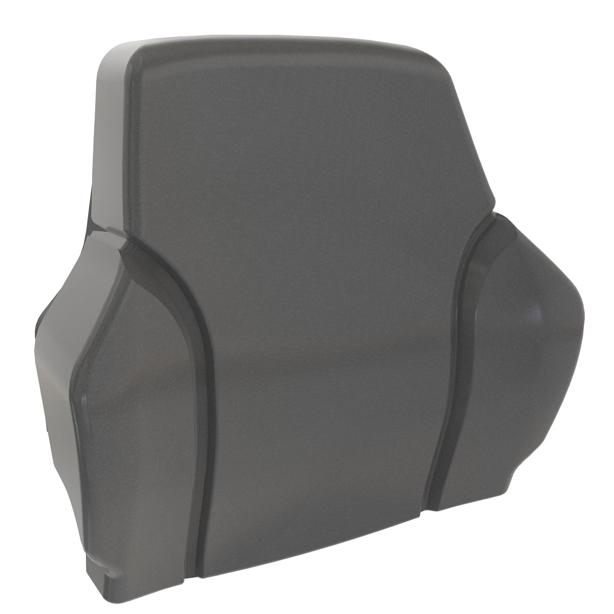 John Deere Grey Vinyl Seat Back Cushion Kit - AT221016