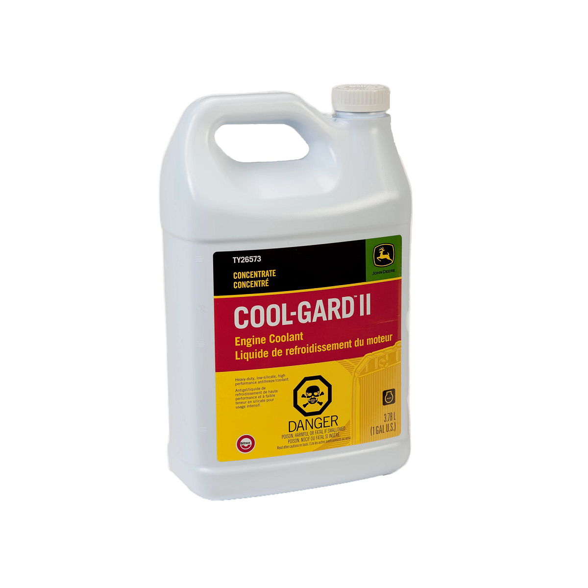 John Deere Engine Coolant, Cool-Gard™ II, Concentrate, 3.78 Liter (1 Gallon) - TY26573