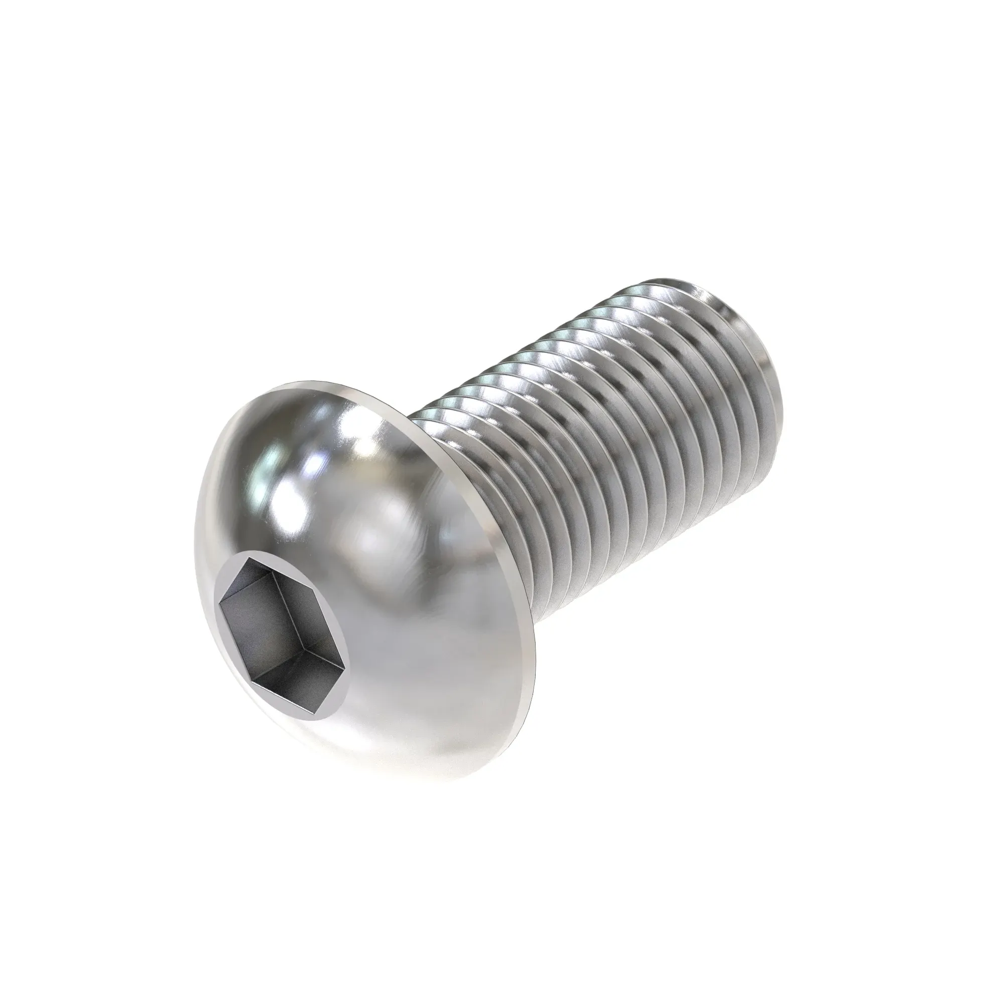 SCREW, HEX SKT BUTTON HD, METRIC