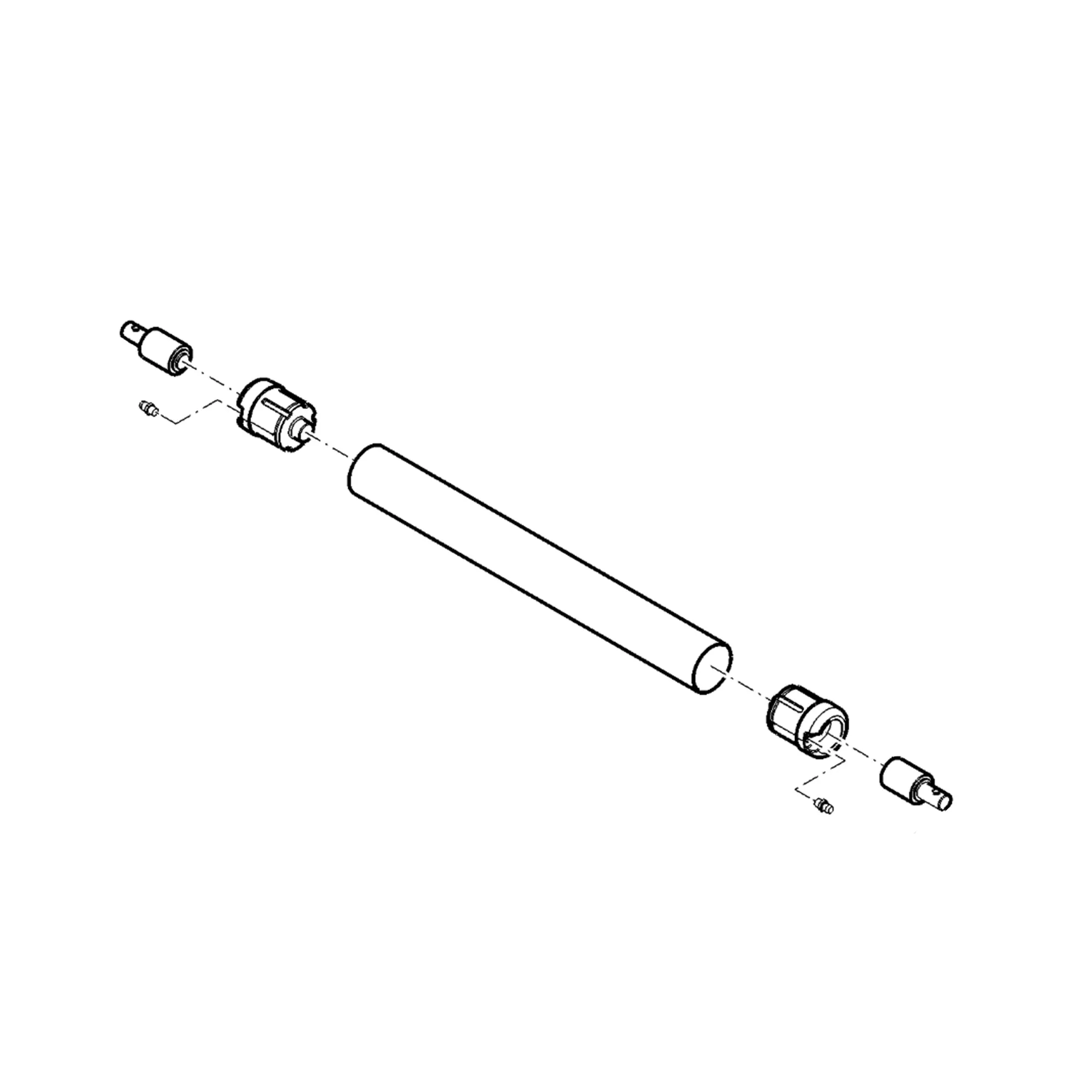 John Deere Wide Roller Tube, 18 Inch - BM24203
