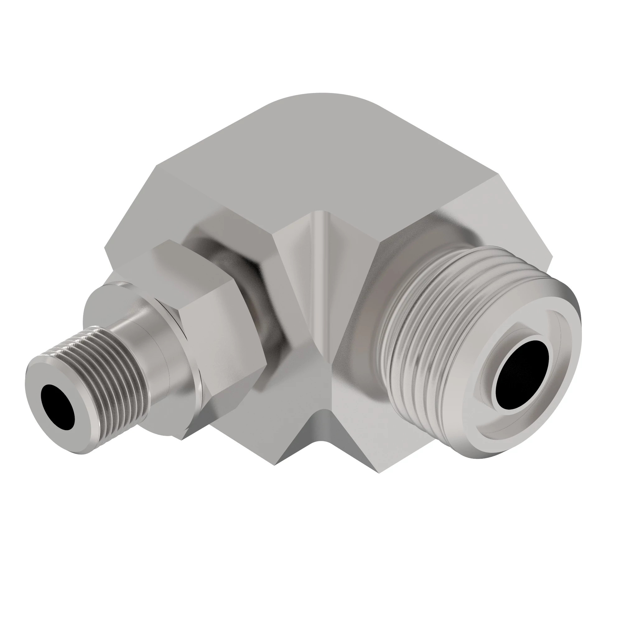 90 DEGREE STRAIGHT THREAD ELBOW,O-R