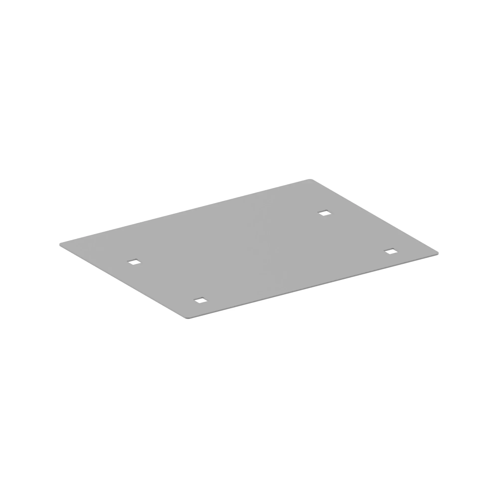 John Deere Sump Wear Tailing Rethresh Plate - HXE54087