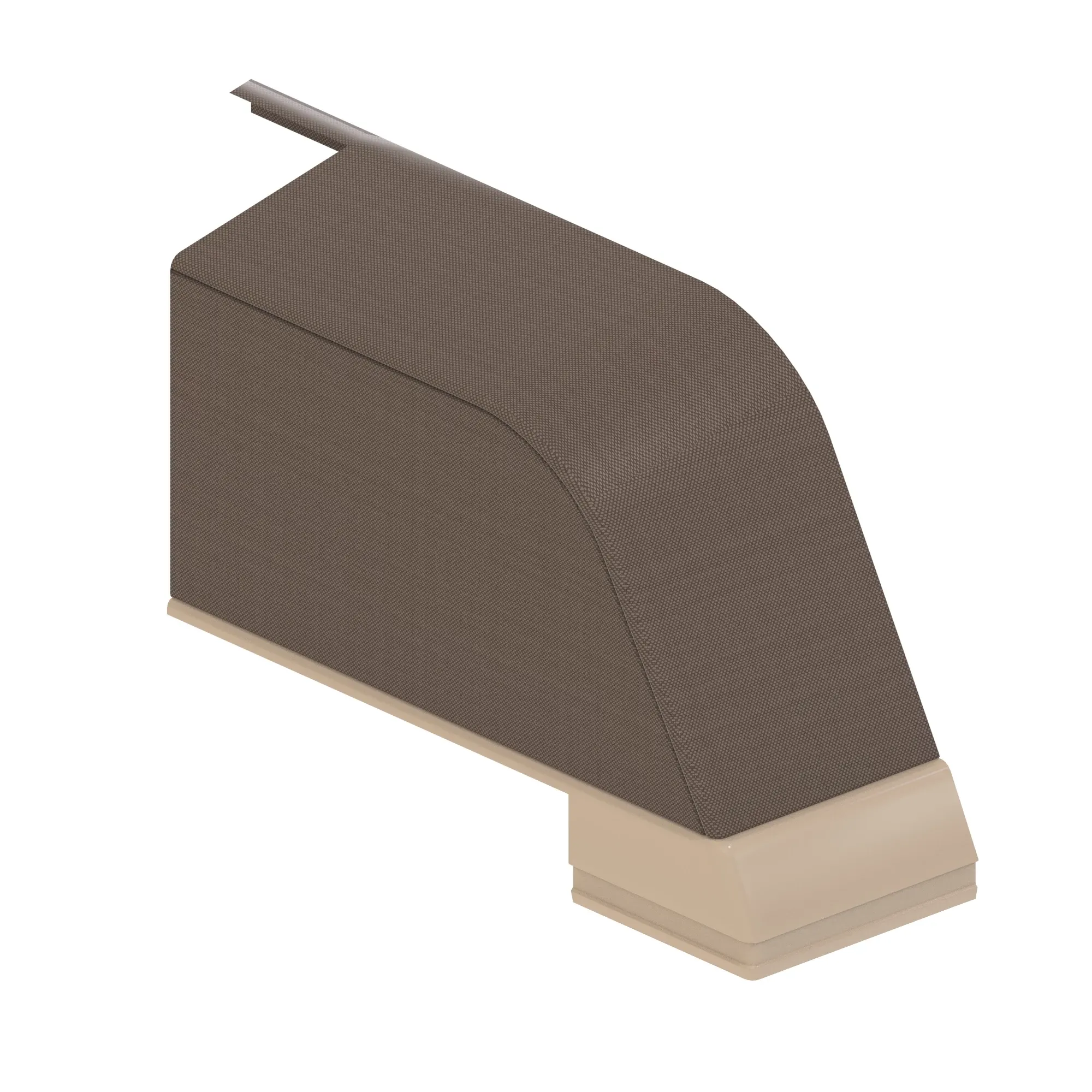 John Deere Left Side Fender Upholstery - RE187261