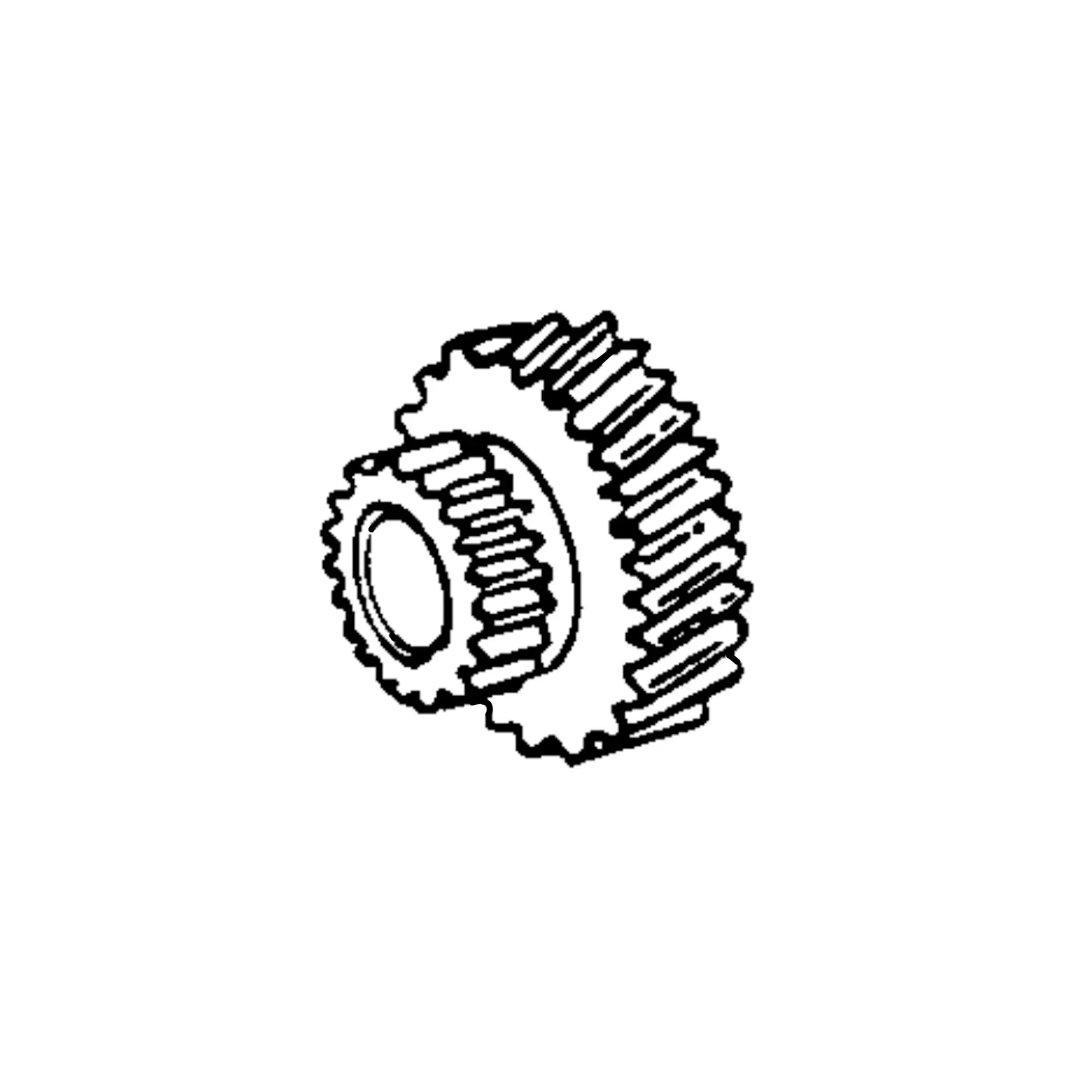 John Deere Transmission Drive Shaft Pinion - R41218