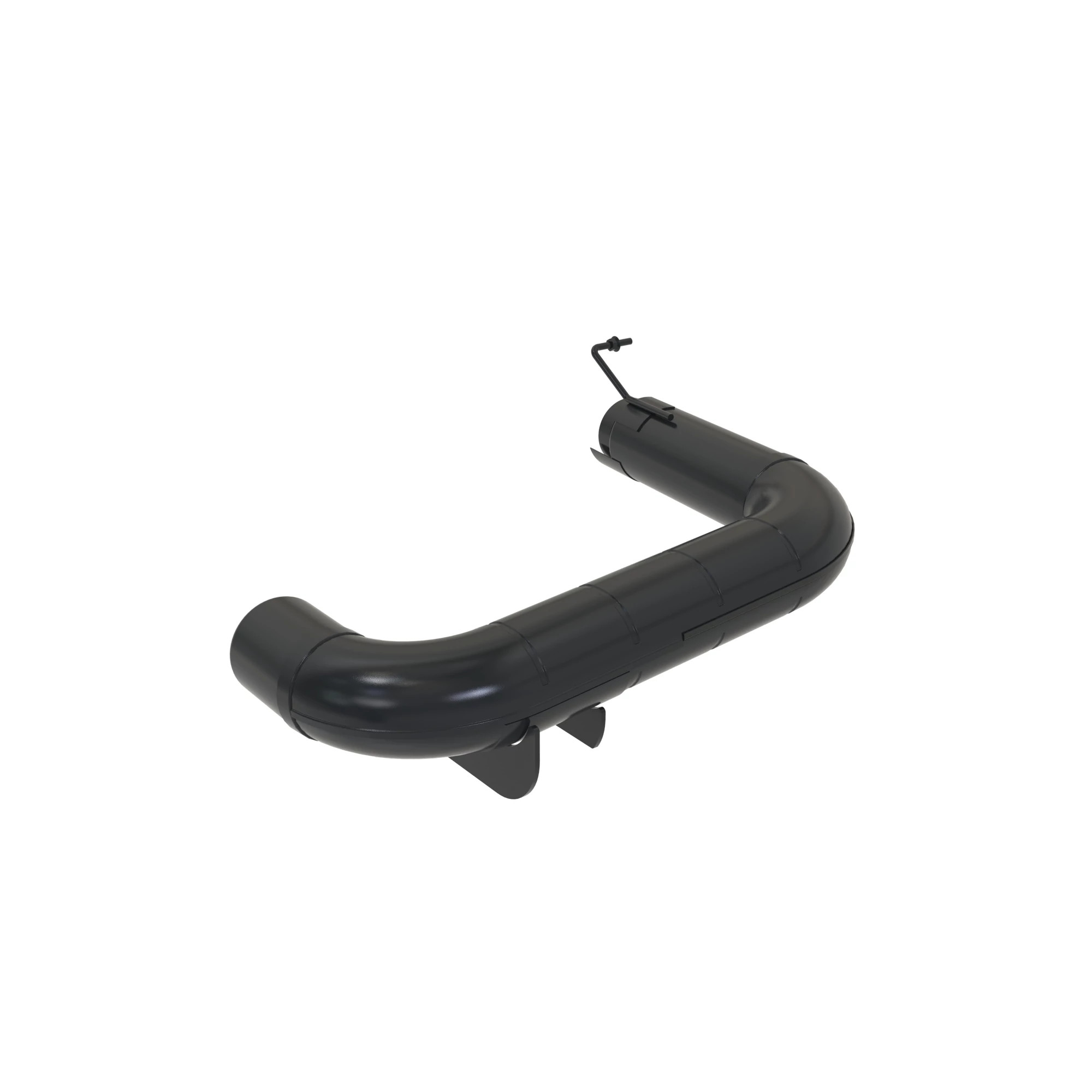EXHAUST PIPE, TRACKS MUFFLER SUPPOR