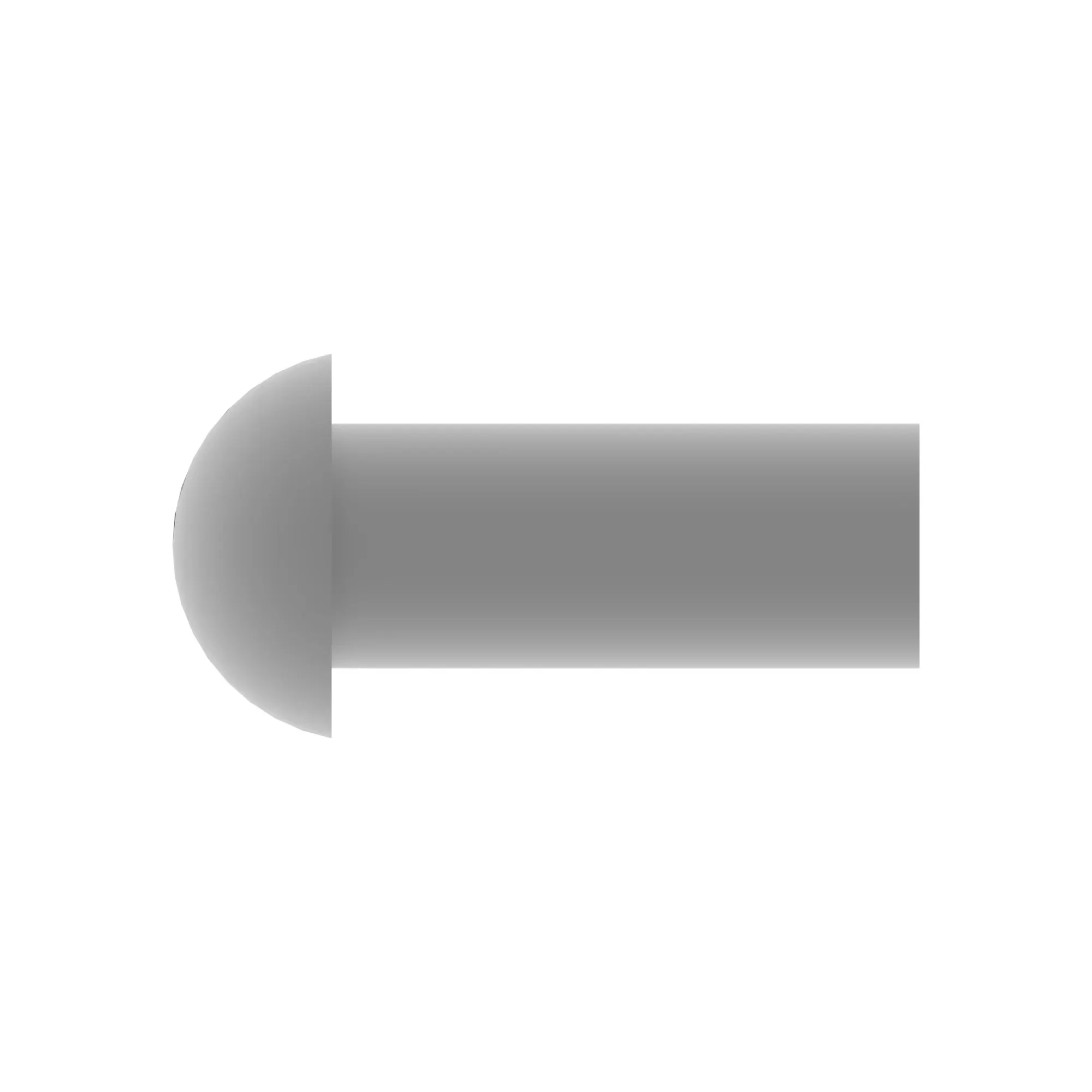 RIVET, SOLID, BUTTON HEAD