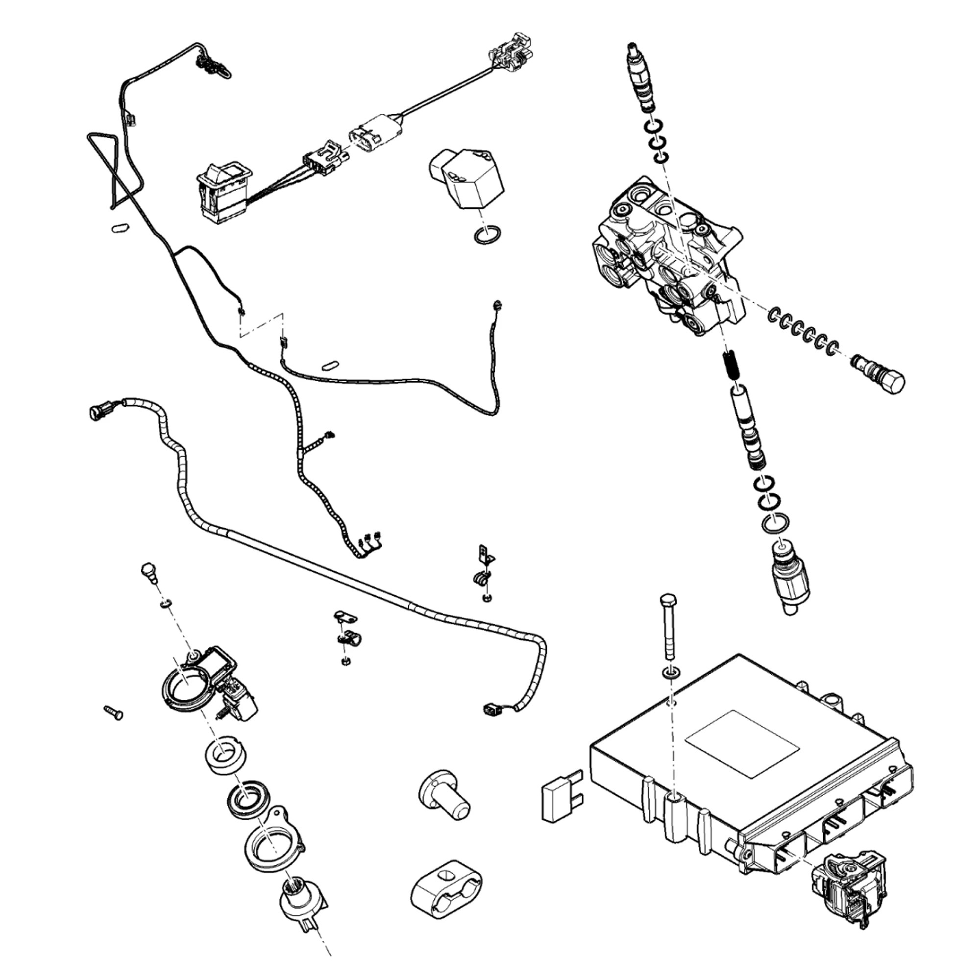 John Deere AutoTrac™ Ready Field Hardware Kit - BPF10387