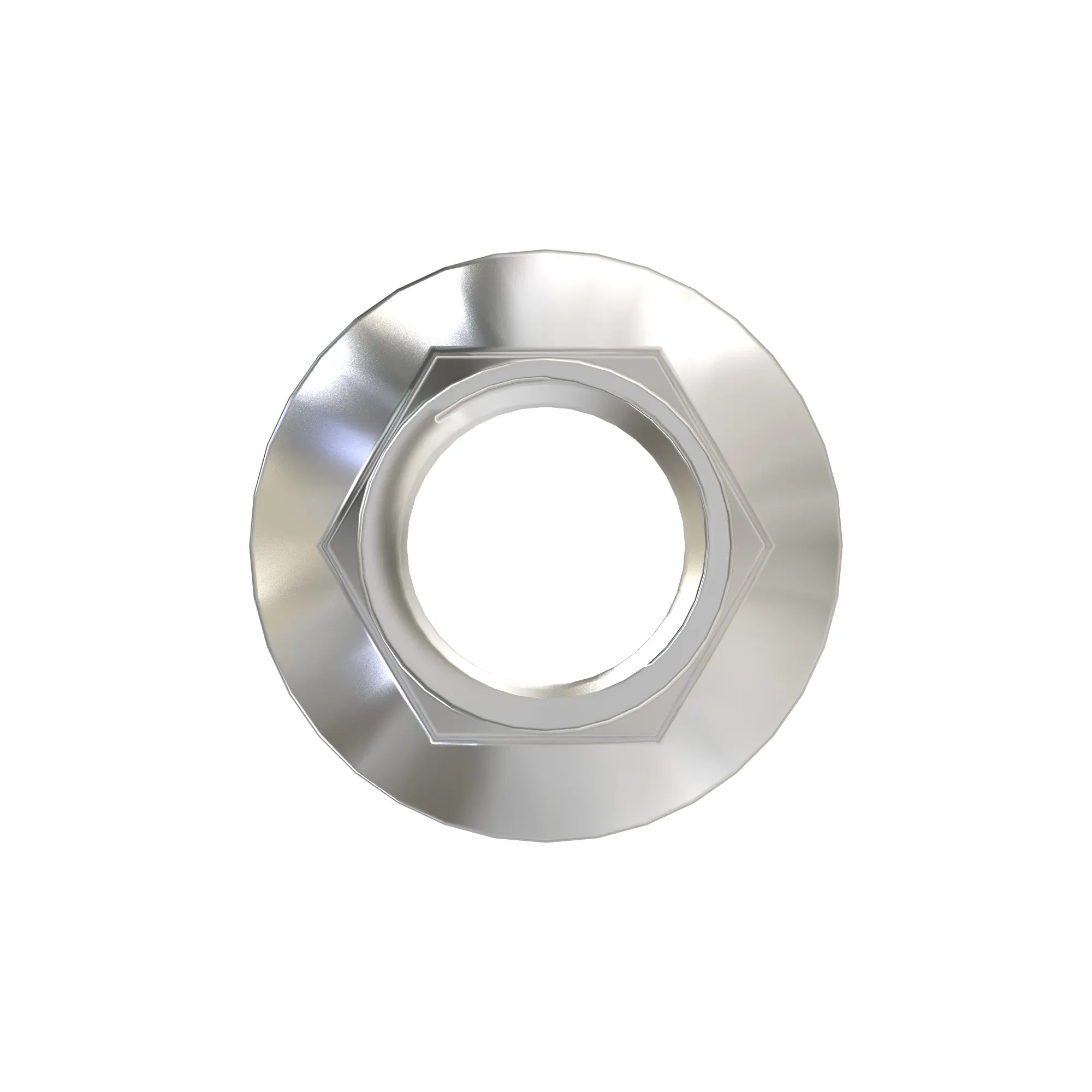 FLANGE NUT, NUT 5/16 UNC F/LOCK ZIN