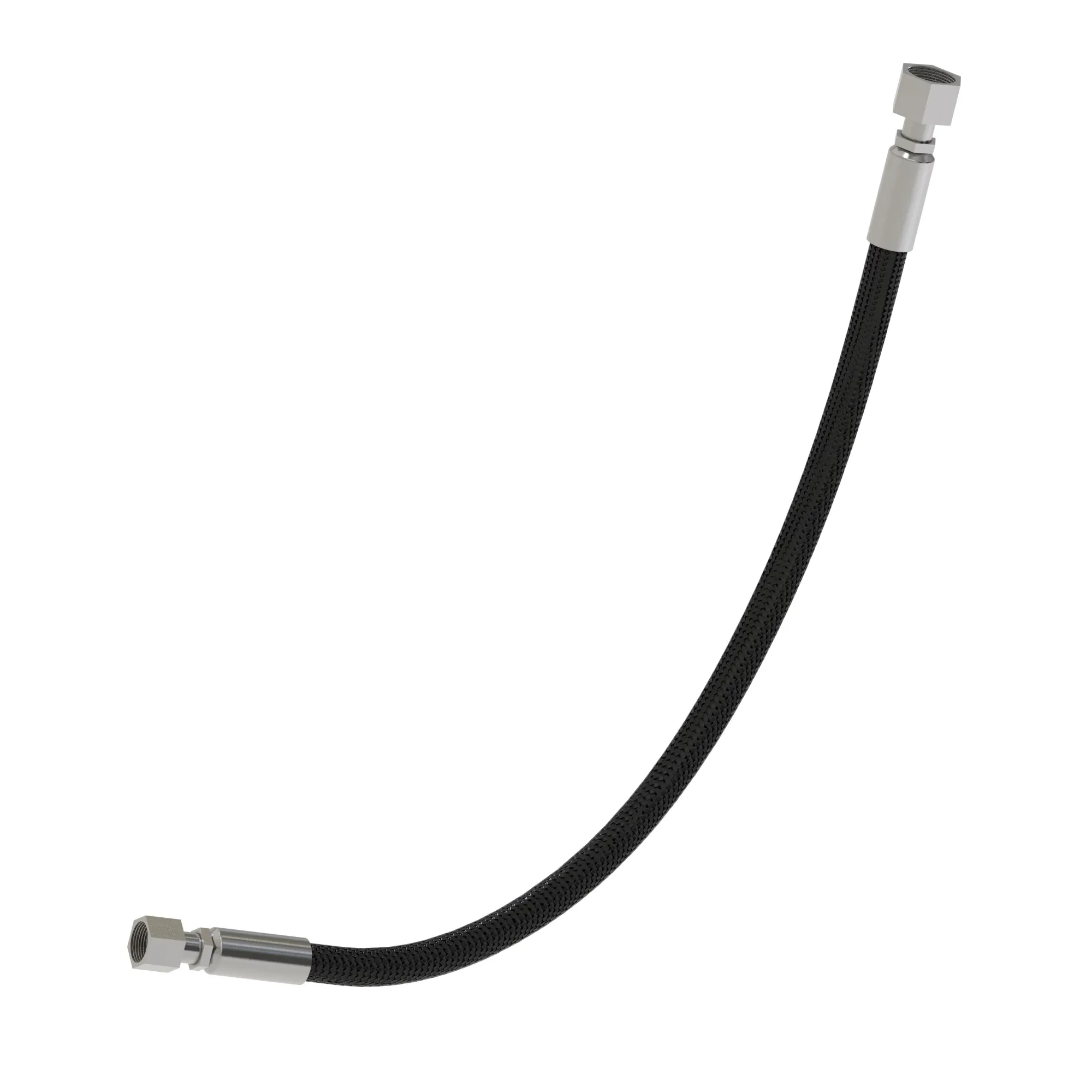 John Deere Straw Spreader Fabricated Pressure Hydraulic Hose - AH232083
