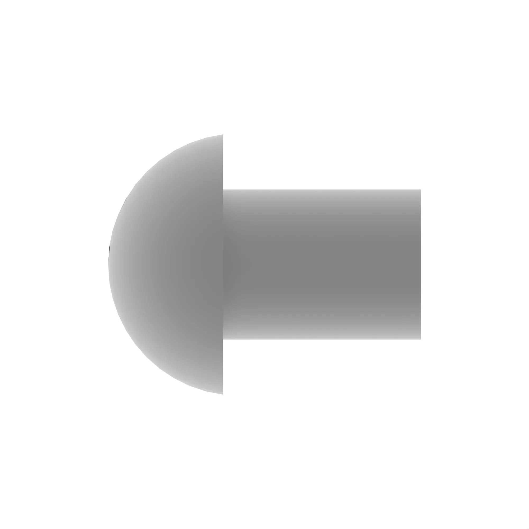 RIVET, SOLID, BUTTON HEAD