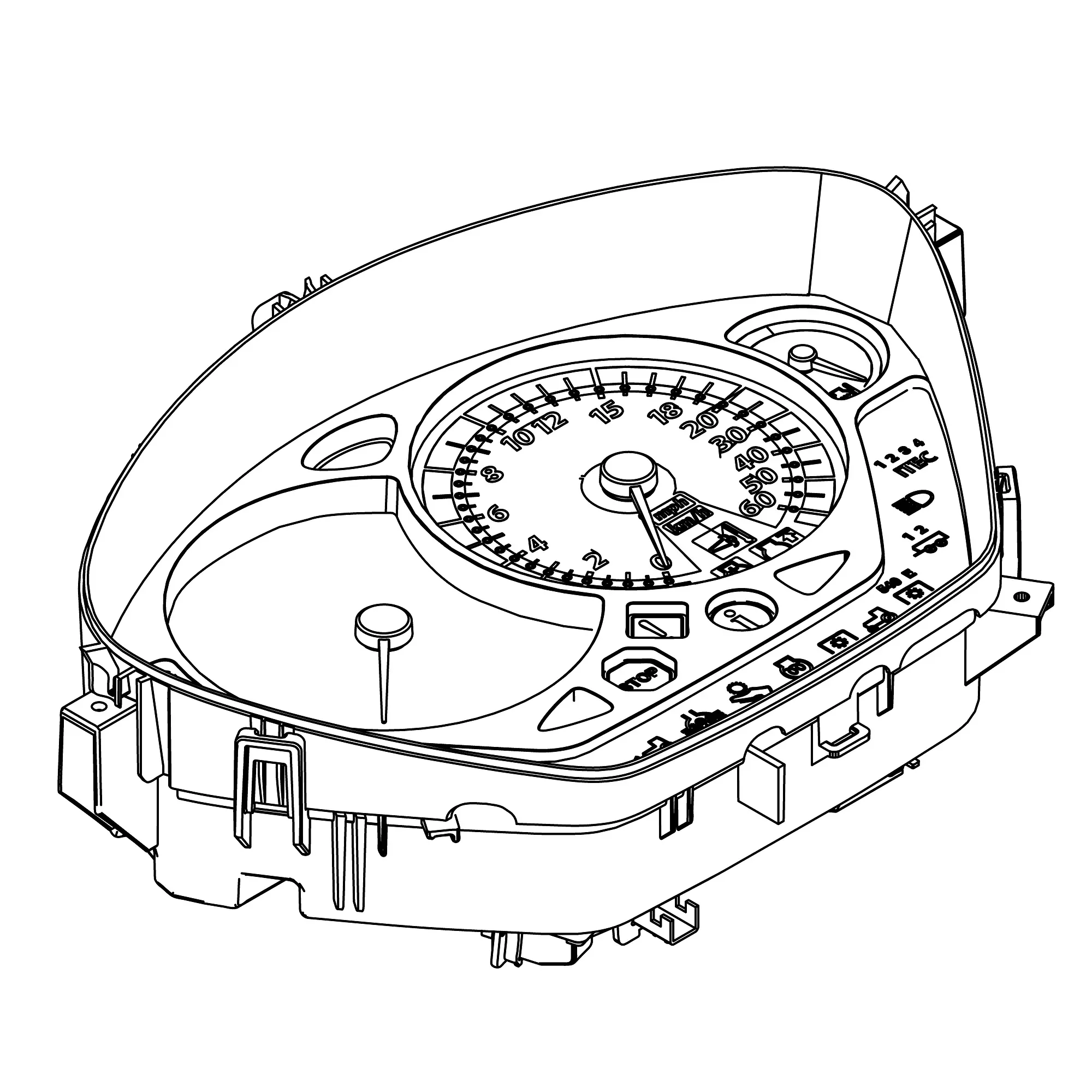John Deere Instrument Panel Module - AL211169