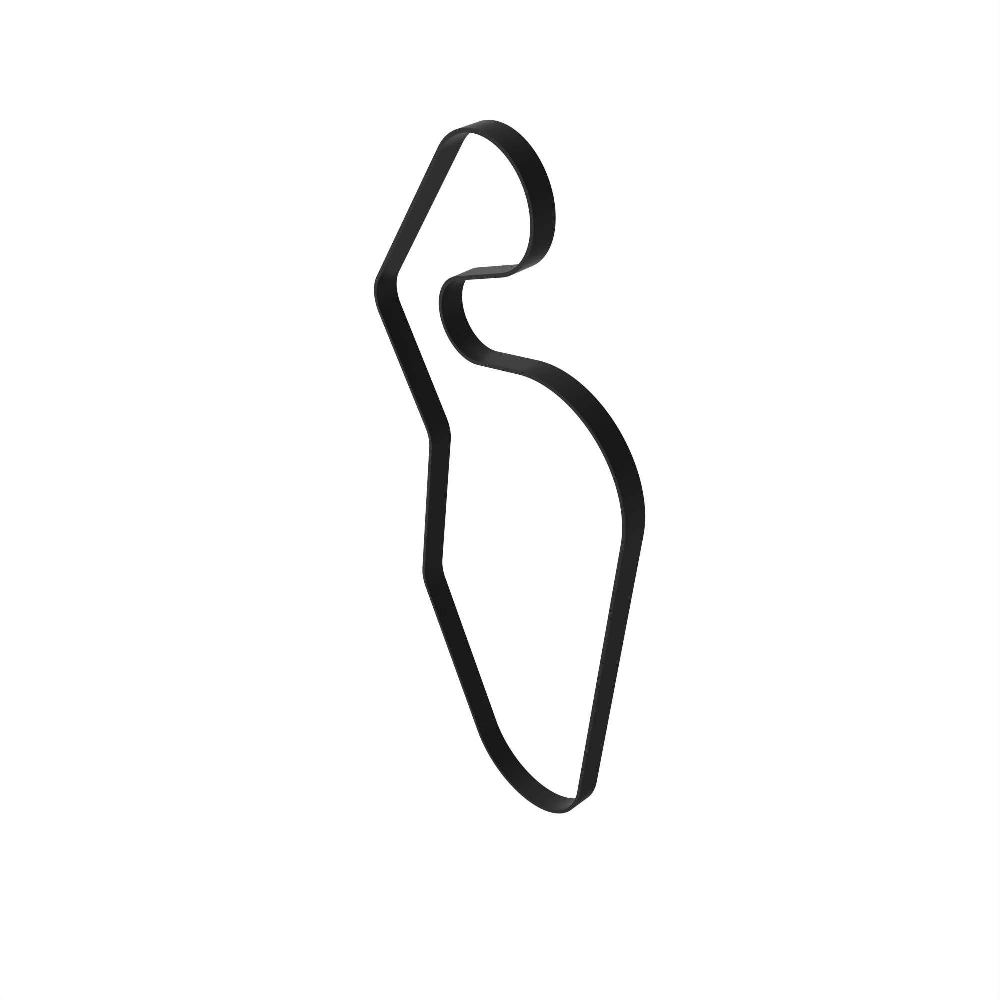 John Deere Engine Auxiliary Drive V-Belt, Effective Length 2260 mm (89 inch) - R521053