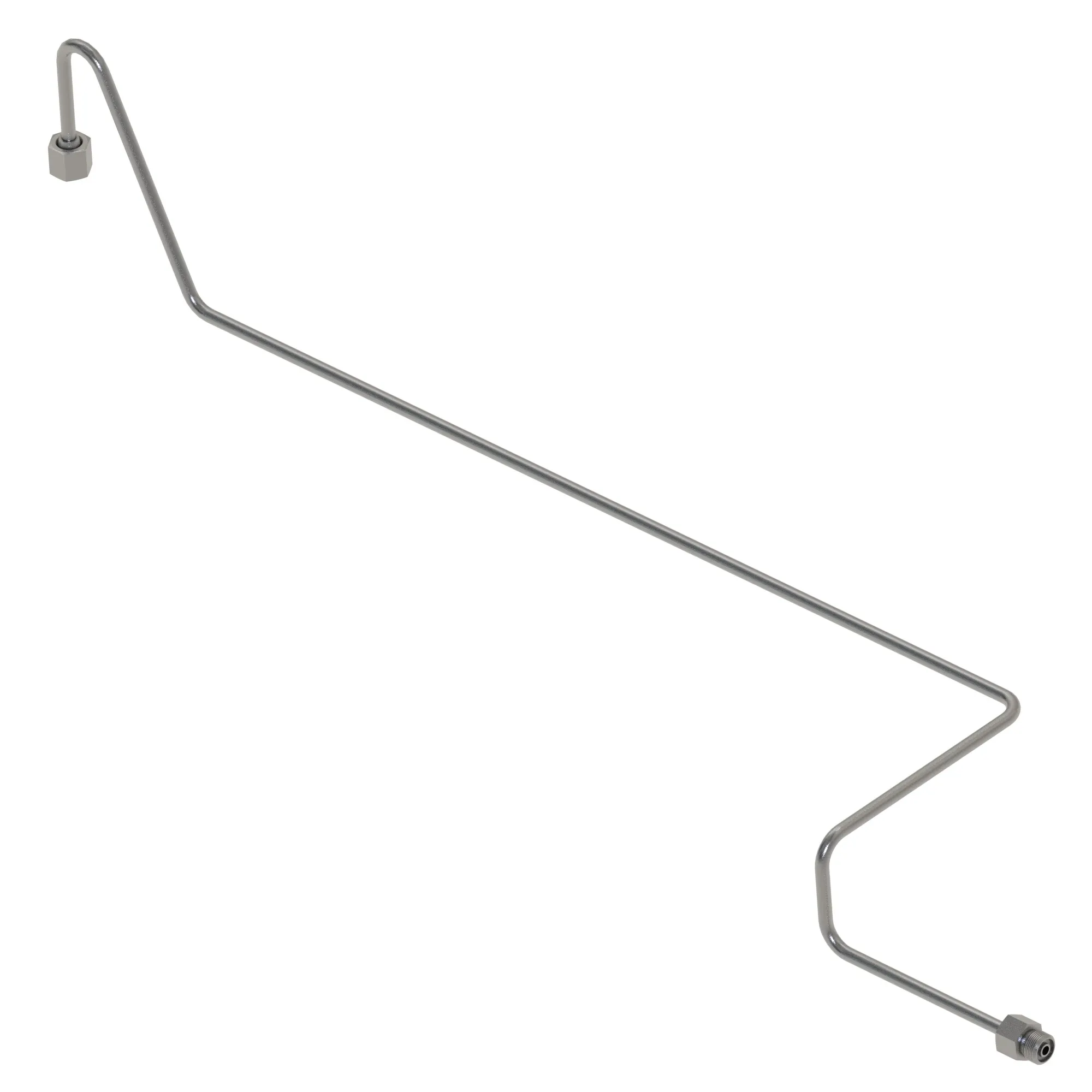 John Deere Brake Oil Line, Right Side, Second Half - SJ42678