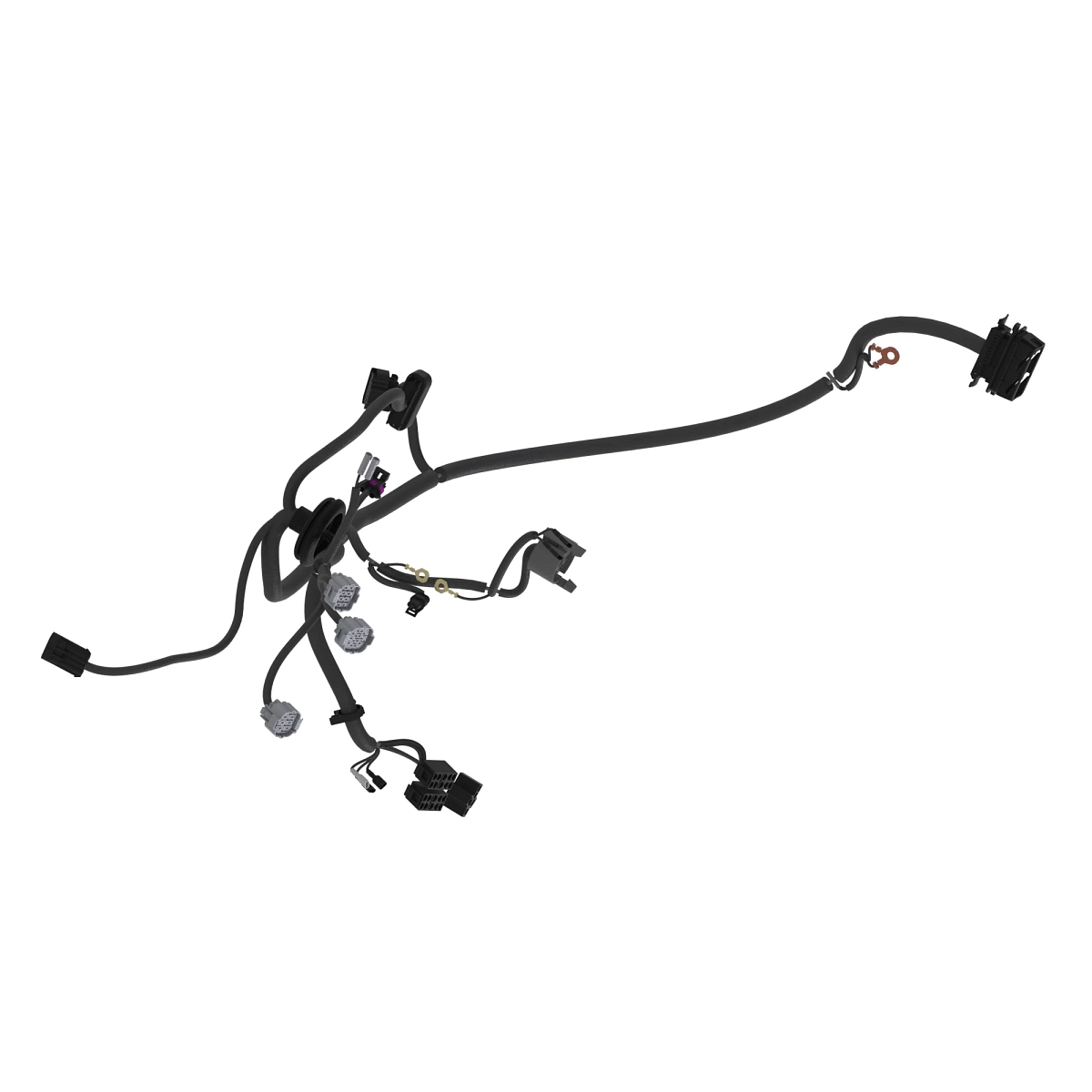 Cab Wiring Harness, Front Control