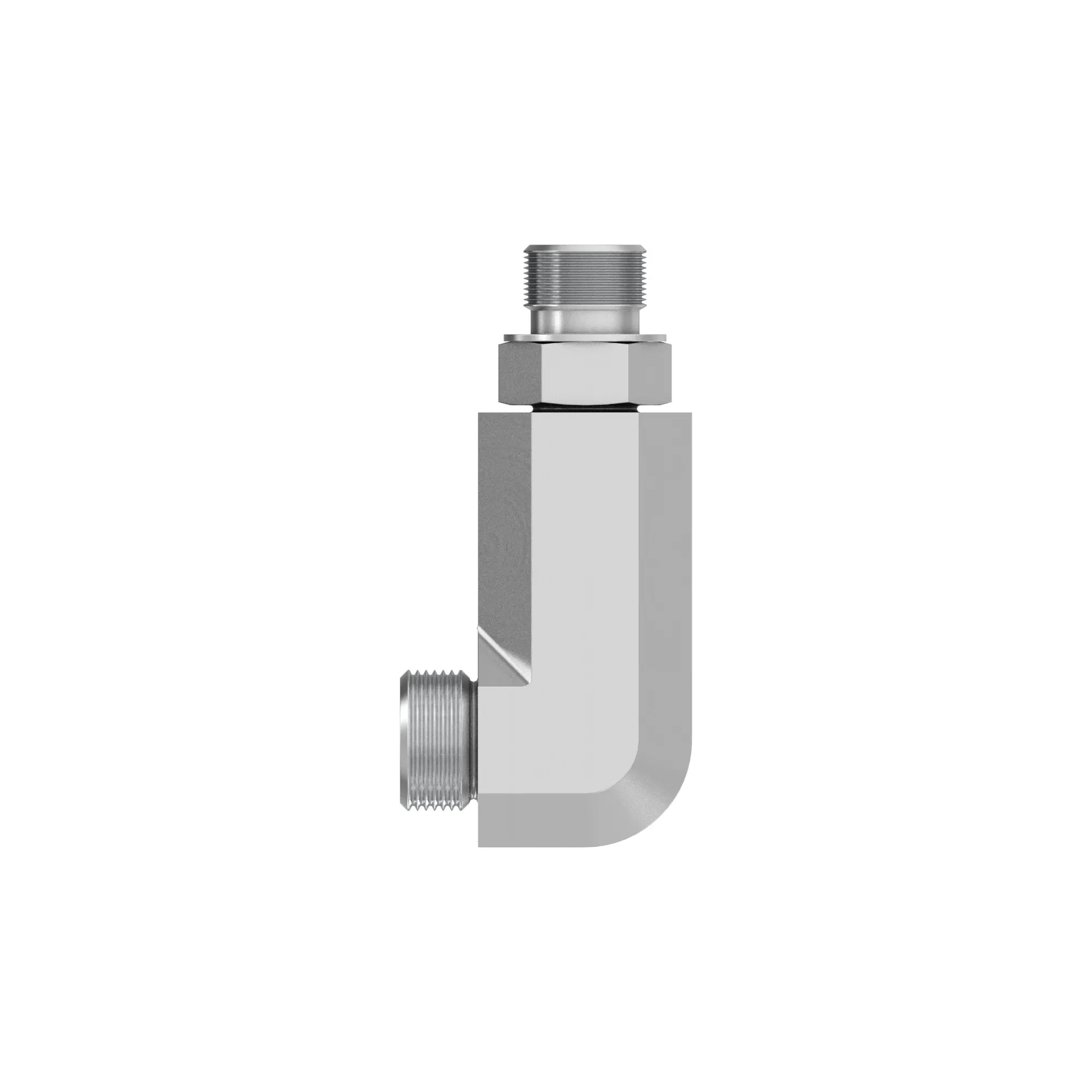 90 DEG LONG STRAIGHT THREAD ELBOW