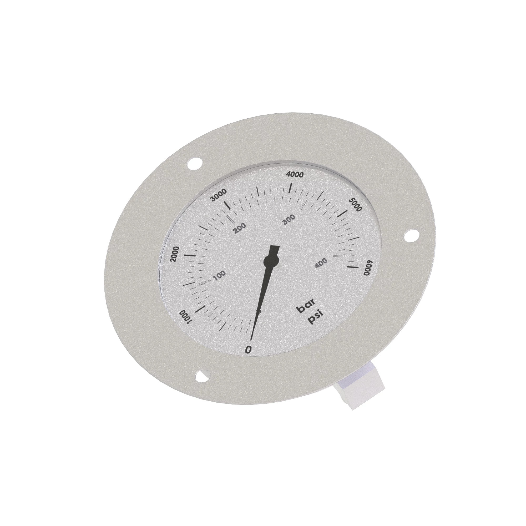 PRESSURE GAUGE, 4 IN. PRESSURE GAUG