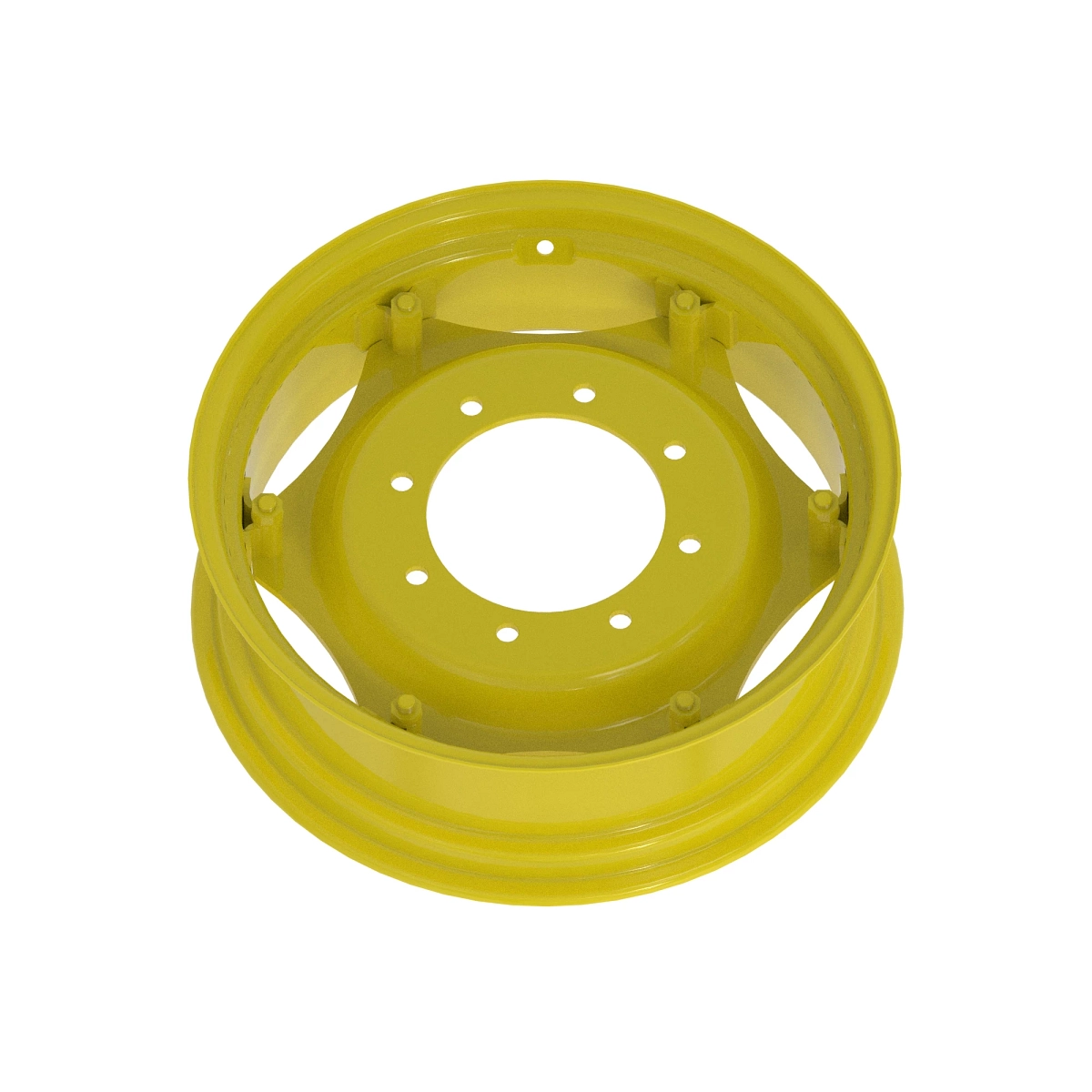 RIM AND WHEEL CENTER, W8 X 24, WHEE