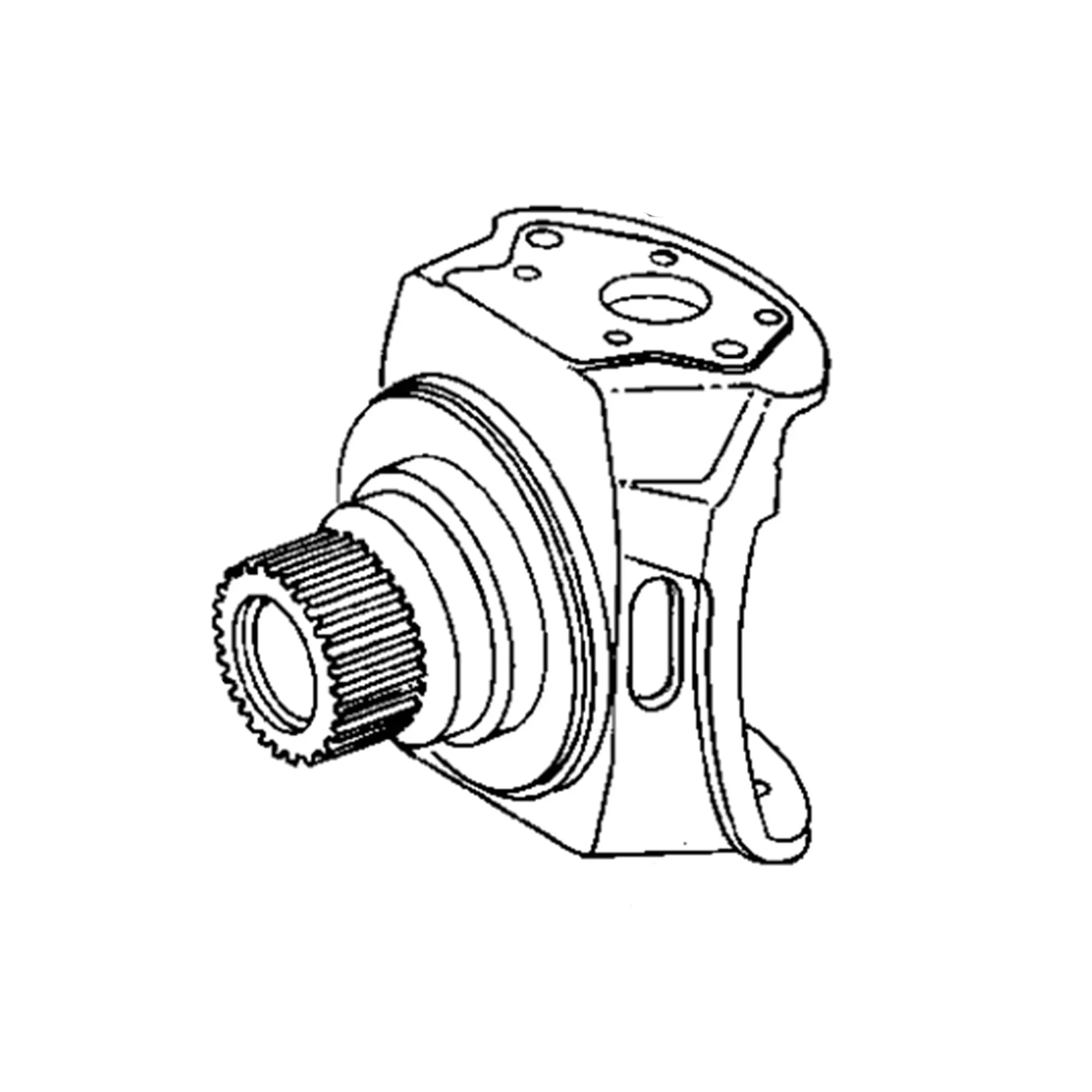John Deere Steering Knuckle Housing - R124414