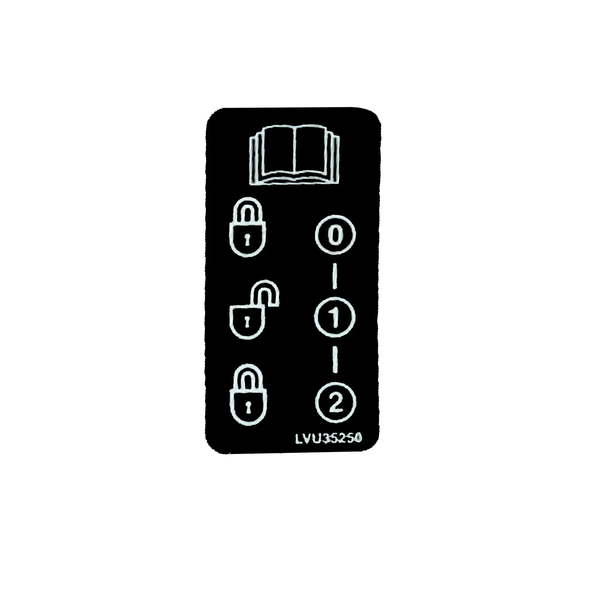 John Deere Label - LVU35250