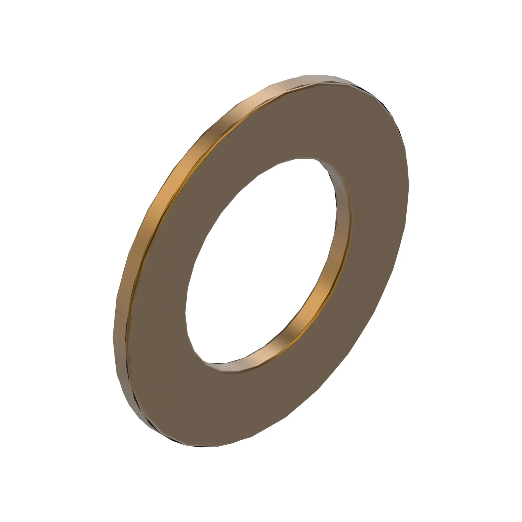 John Deere Metallic Round Hole Thrust Washer - KK100715