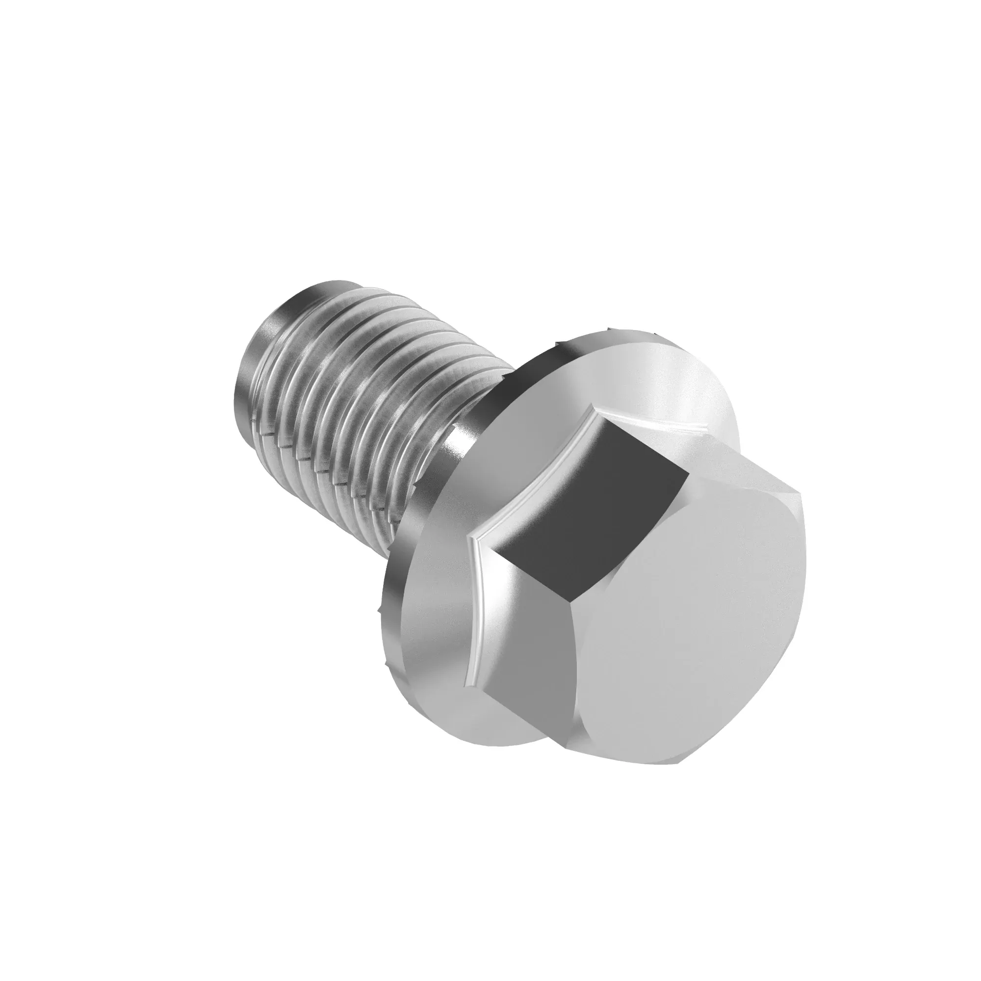 SCREW, SERRATED HEX FLANGE M10 X 20