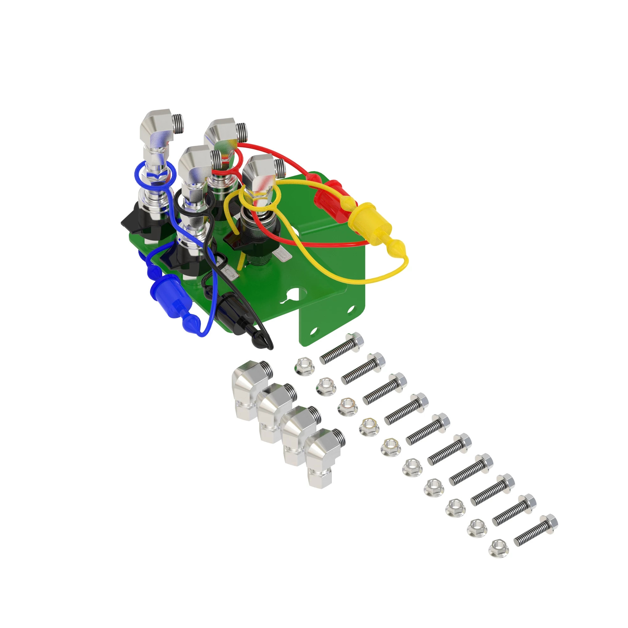 BW16052: 2-Function Hydraulic Quick-Connect Coupler Attachment