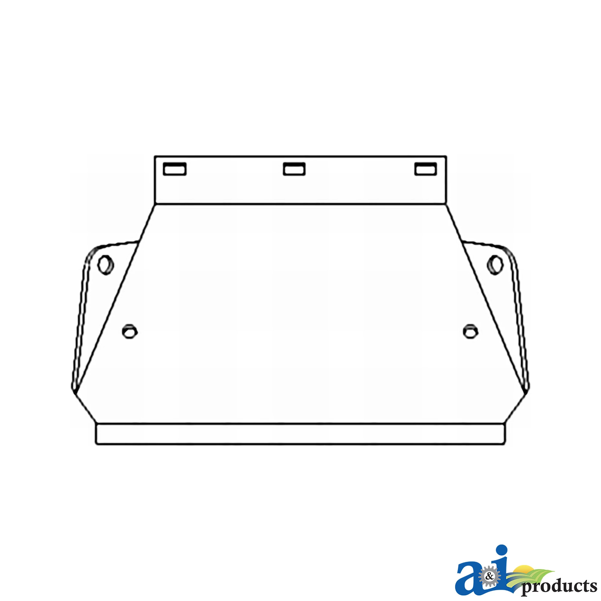 A&I Products Feeder House Return Floor Stripper - A-H145464