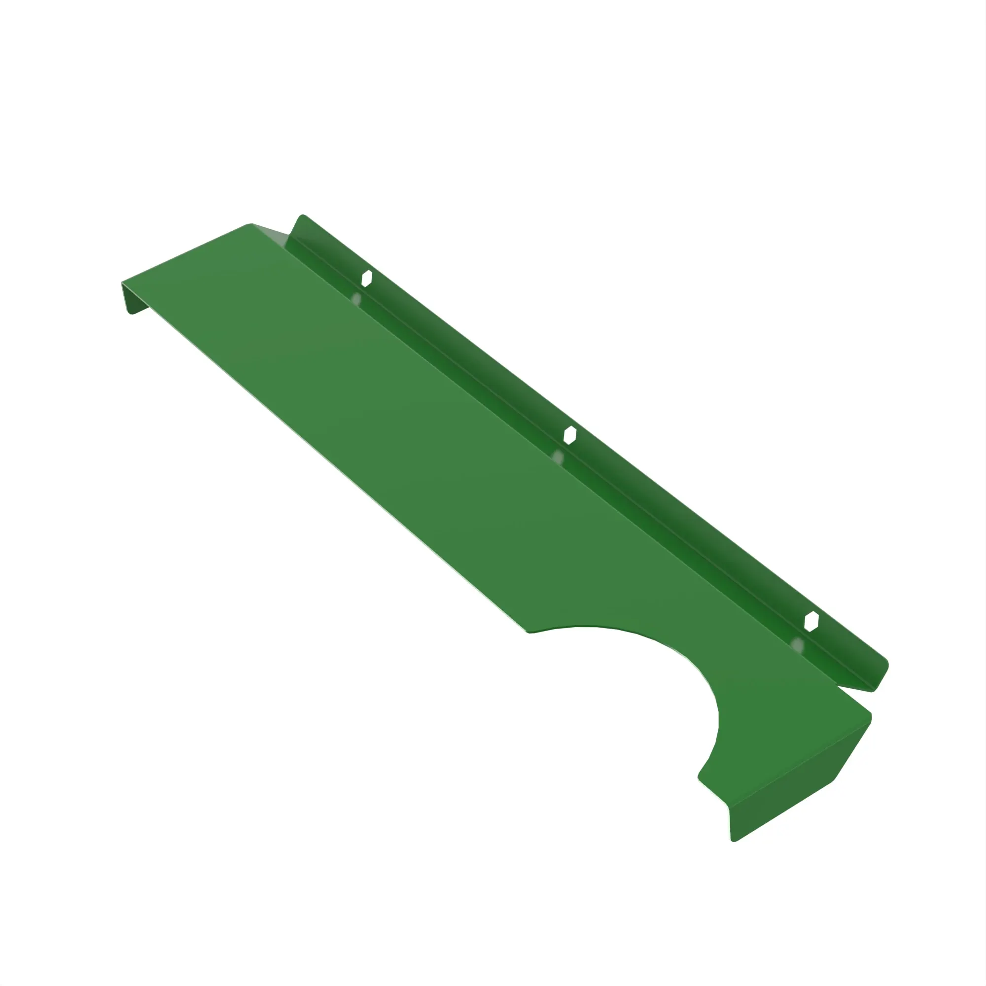 John Deere TTS Exhaust Tube Deflector - HXE93724