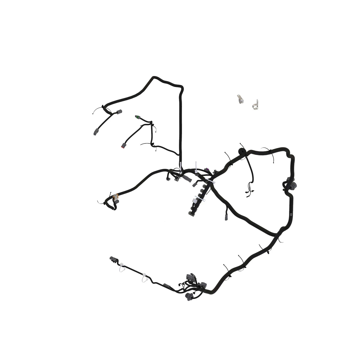 John Deere Engine Power Wiring Harness, Tier III 4 Cylinder - AL112957