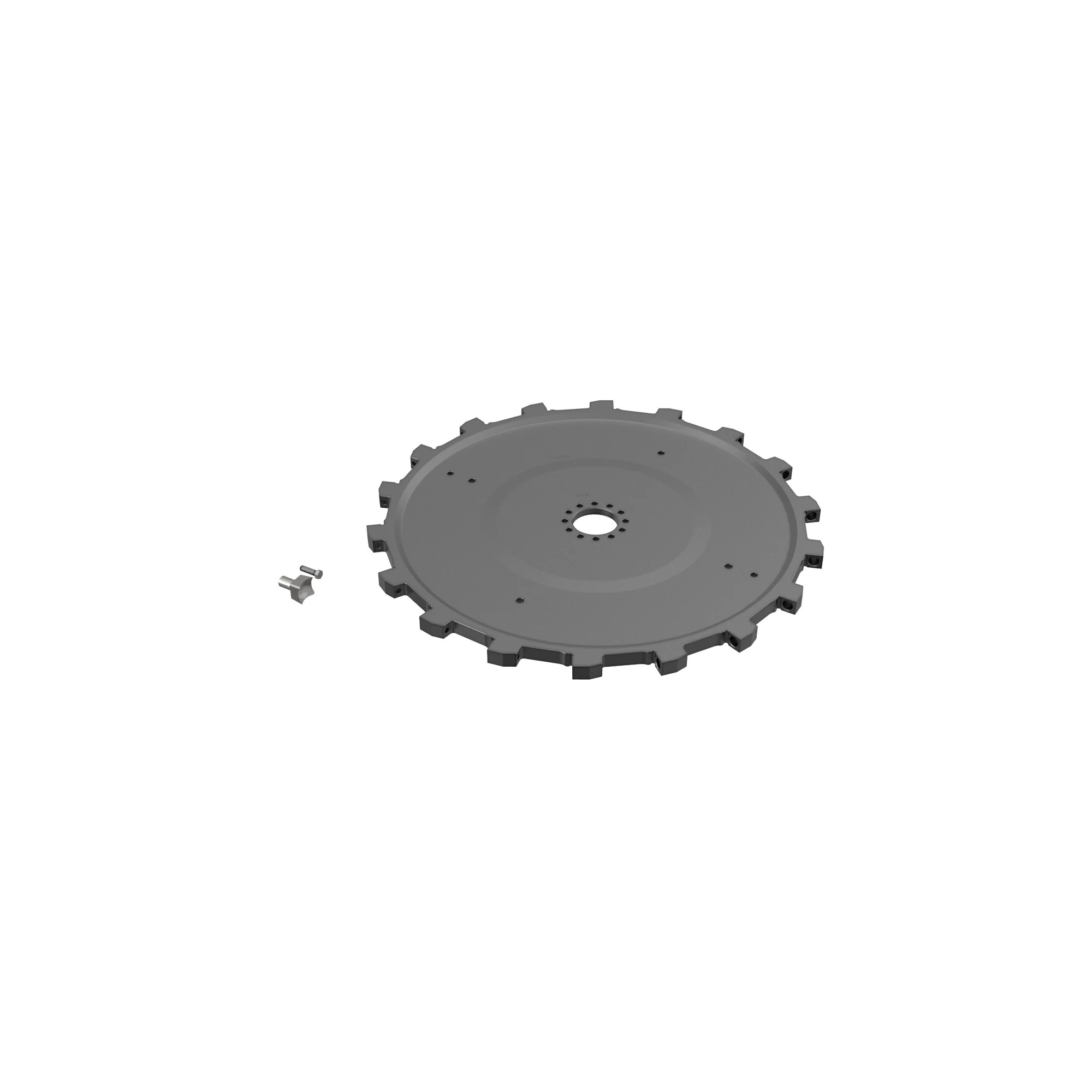 AT385036: Hardened Disc Saw Blade Kit, 56 Inch Diameter
