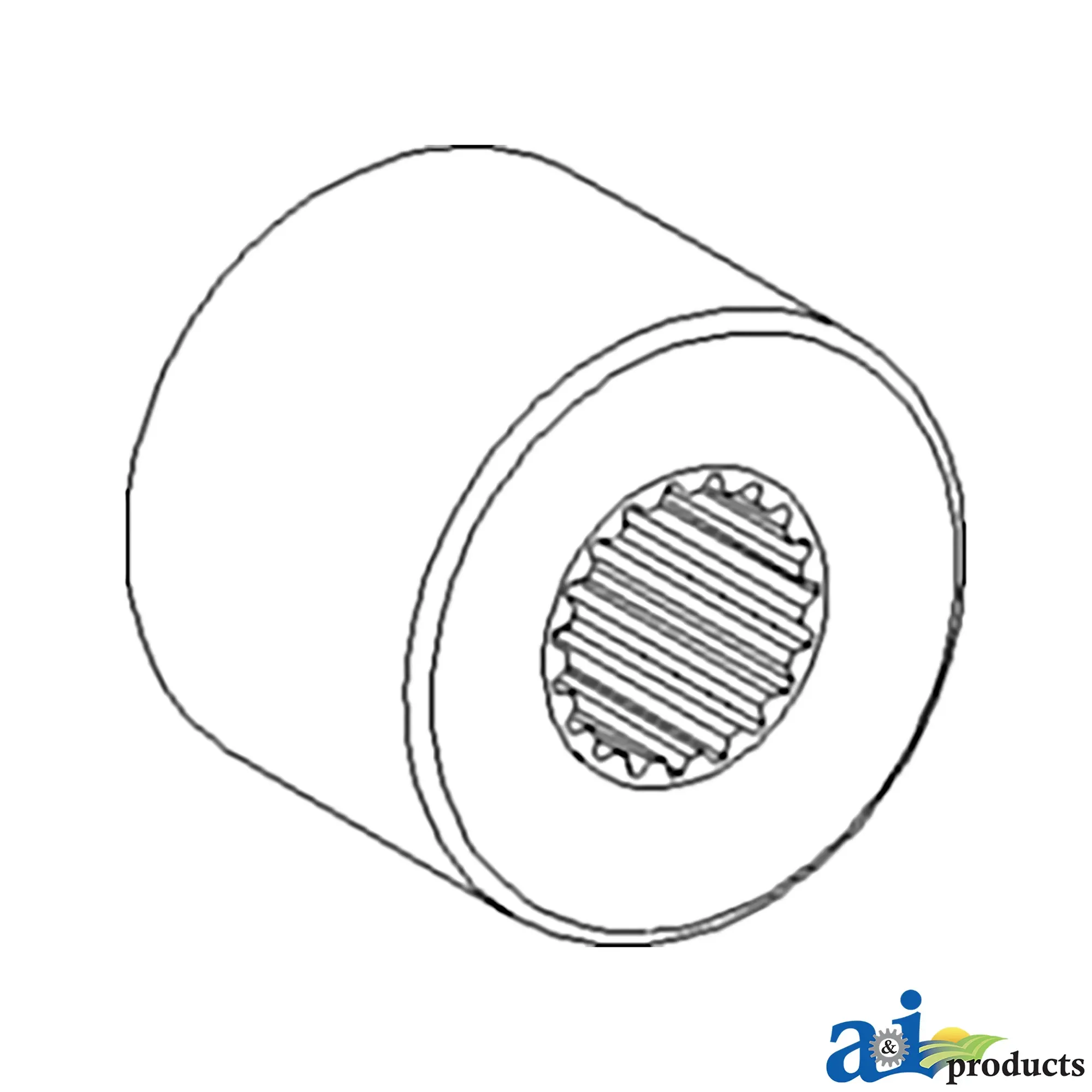 A&I Products Splined Coupling - A-H116292