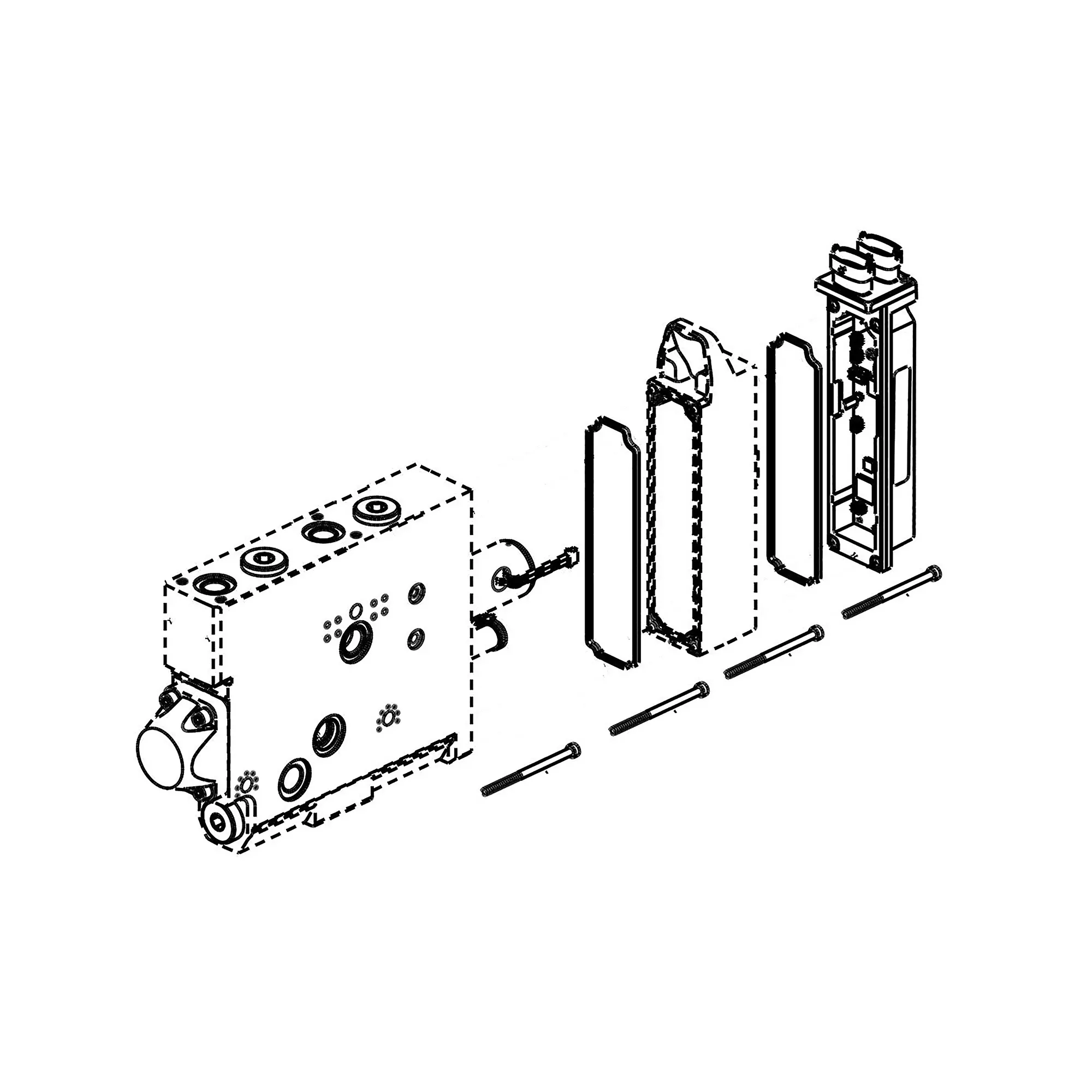 John Deere Selective Control Valve (SCV) Electronic Control Unit - RE567655